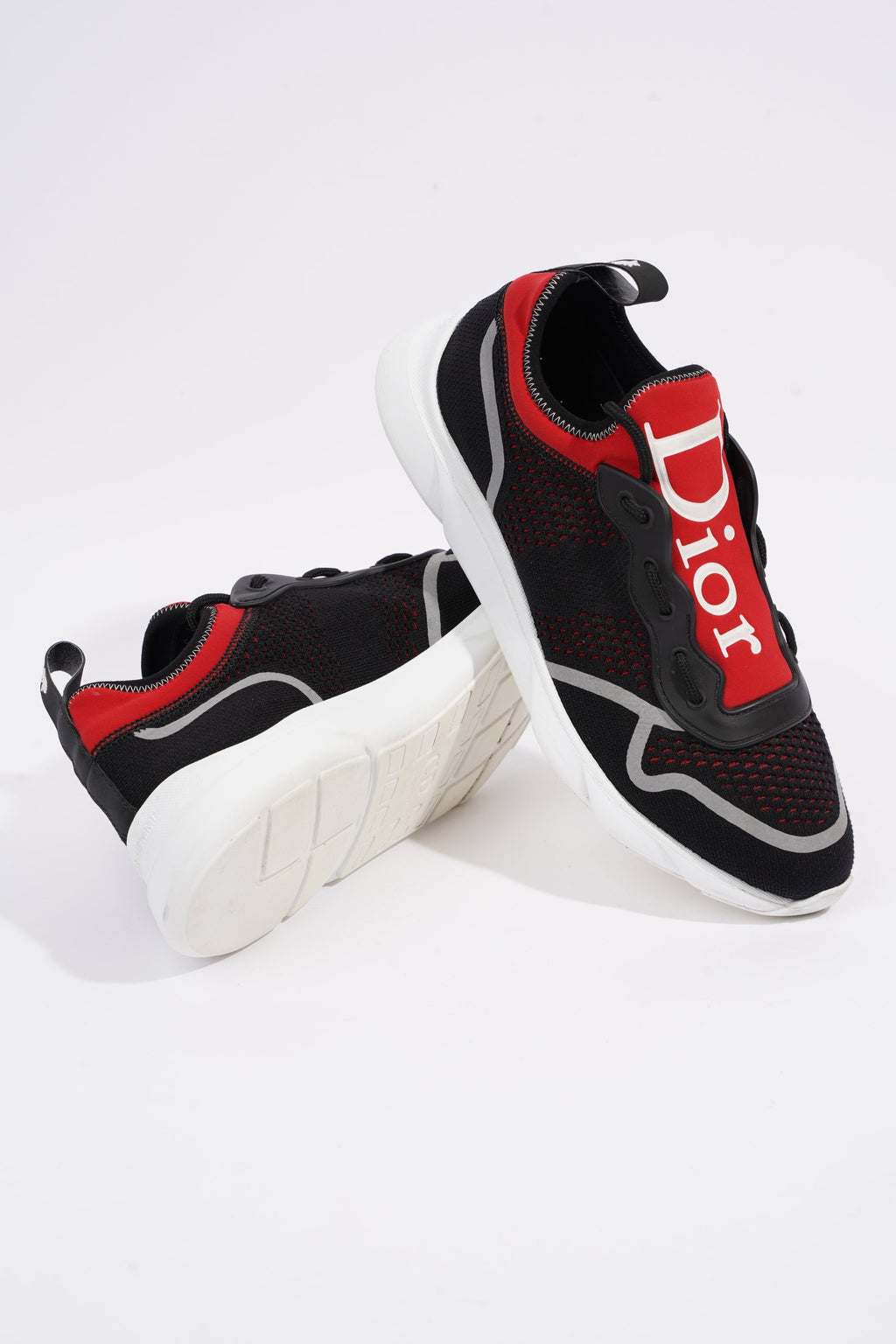 Christian Dior Mens B21 Black / Red EU 40 / UK 6