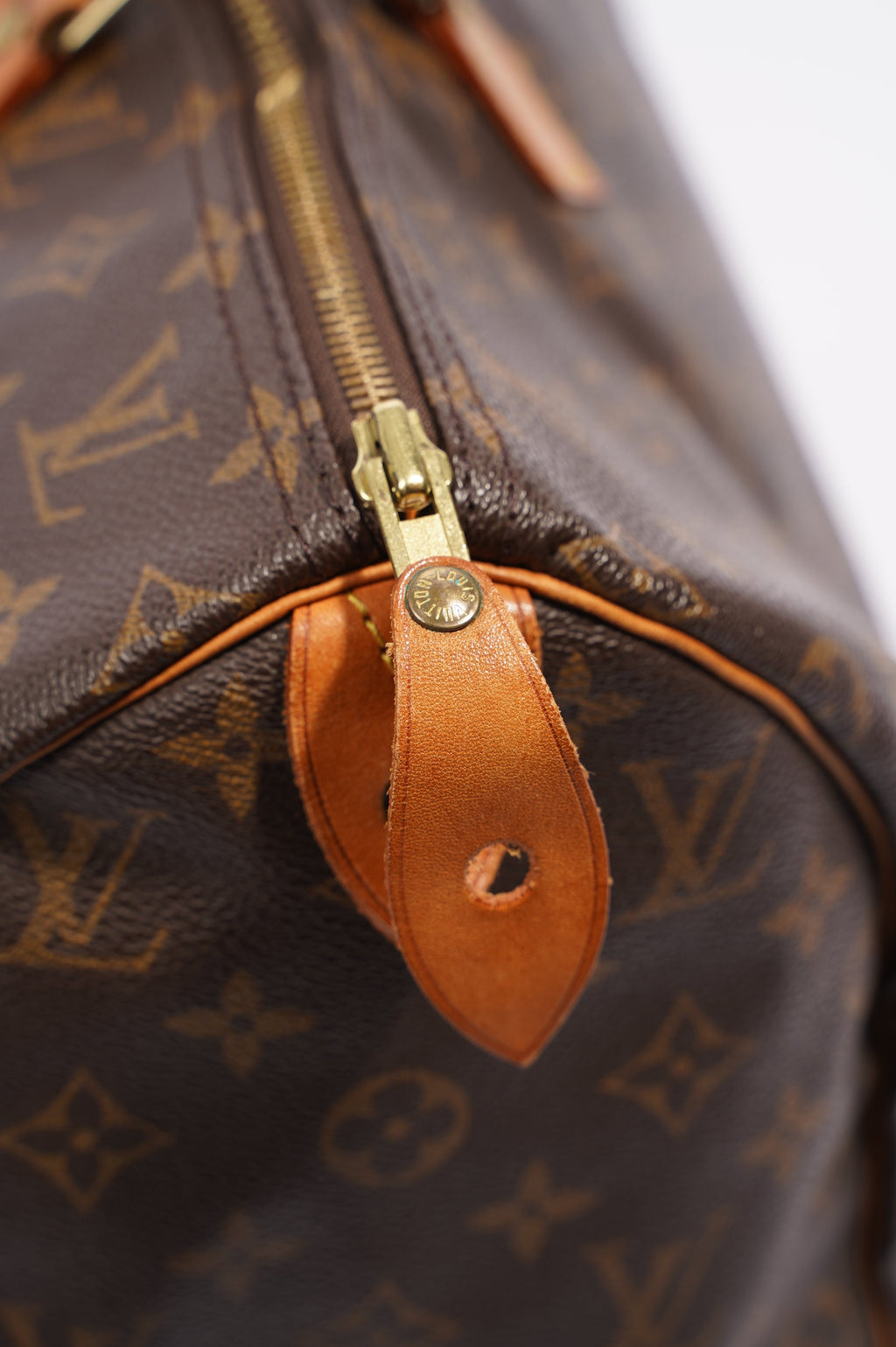 Louis Vuitton Womens Vintage Speedy Monogram 40