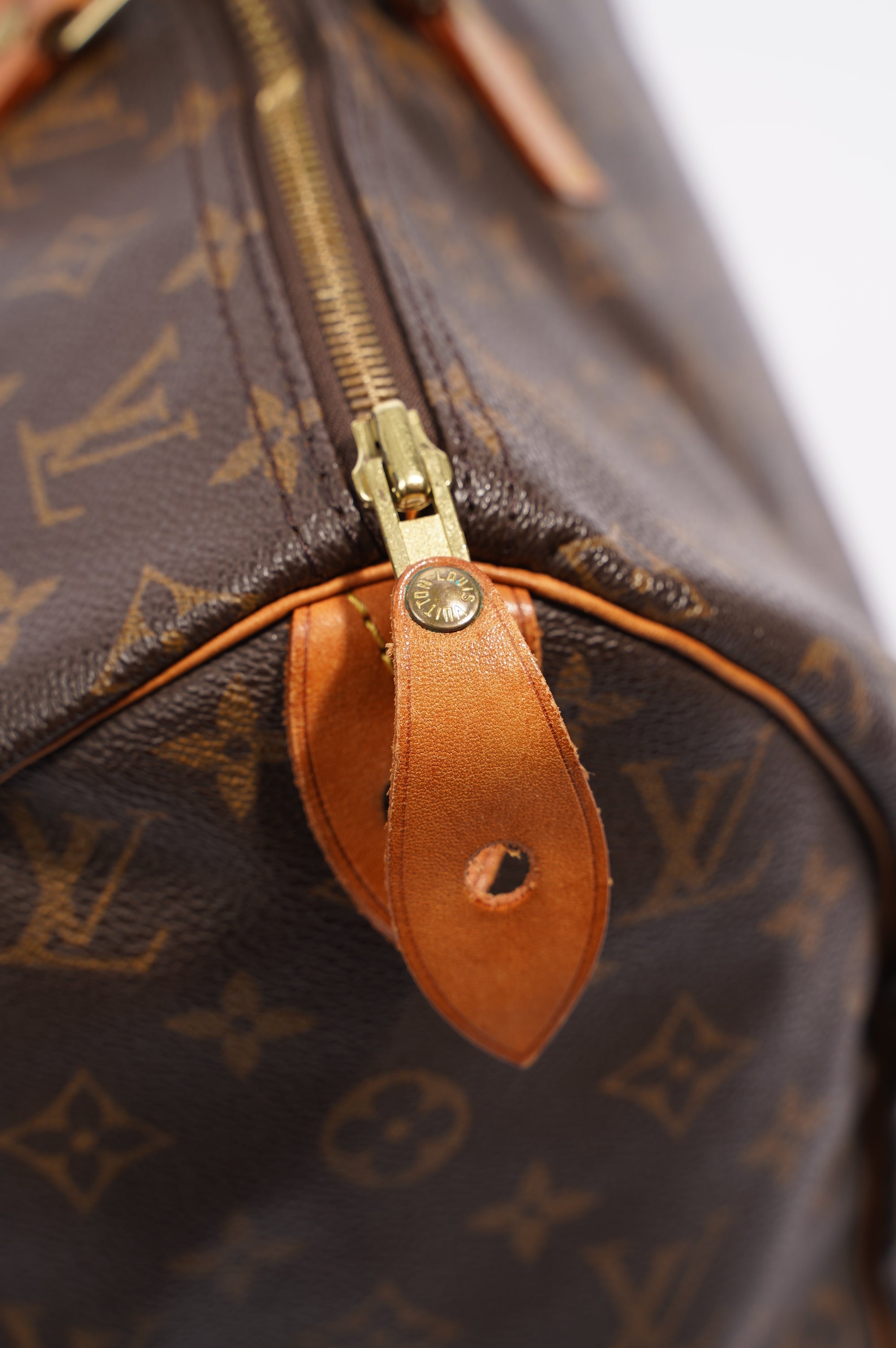 Louis Vuitton Womens Vintage Speedy Monogram 40