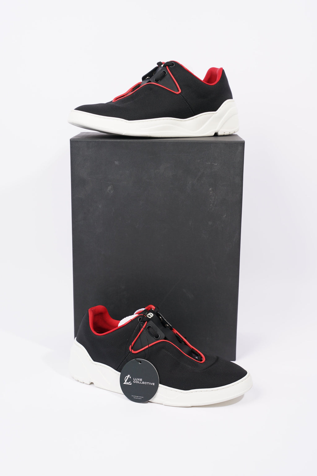 Christian Dior Mens B17 Black / Red EU 39 / UK 5