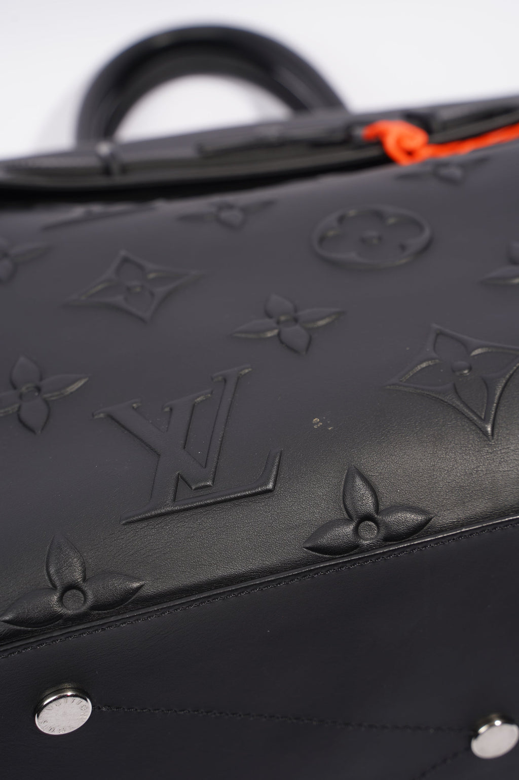 Louis Vuitton Womens Steamer Tote Black