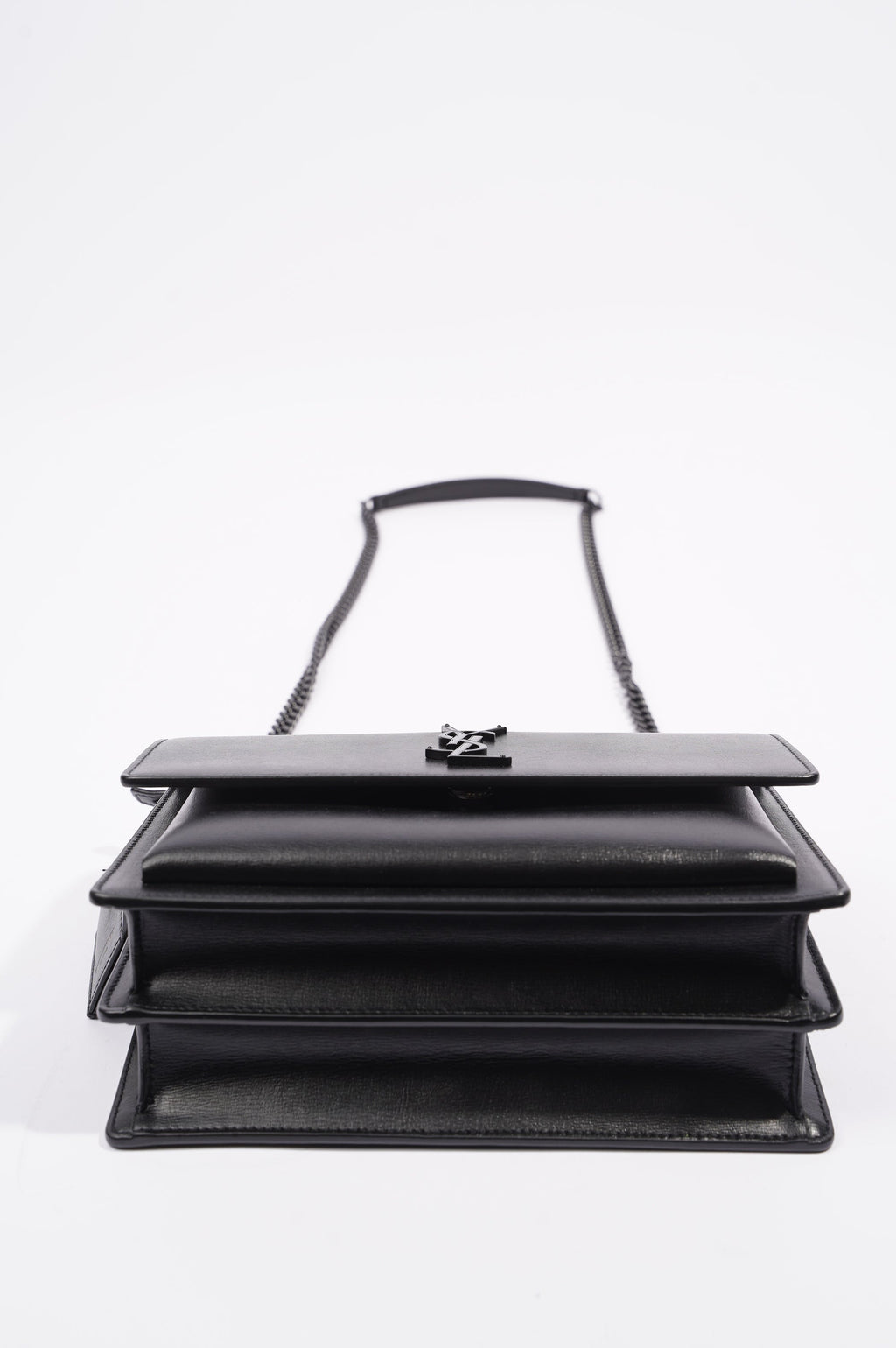 Saint Laurent Womens Sunset Bag Black Medium