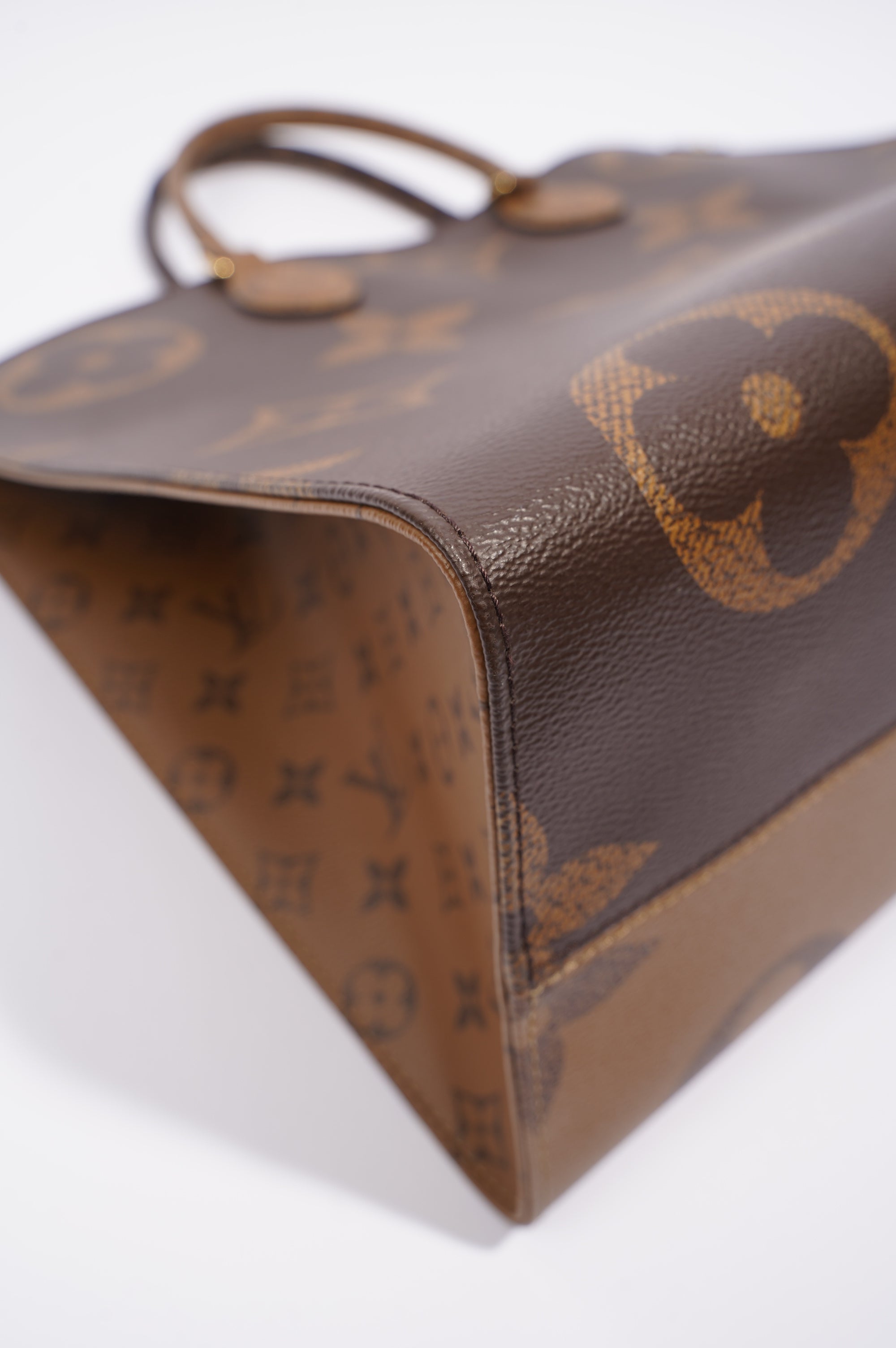 Louis Vuitton Womens On The Go Reverse Monogram Canvas GM