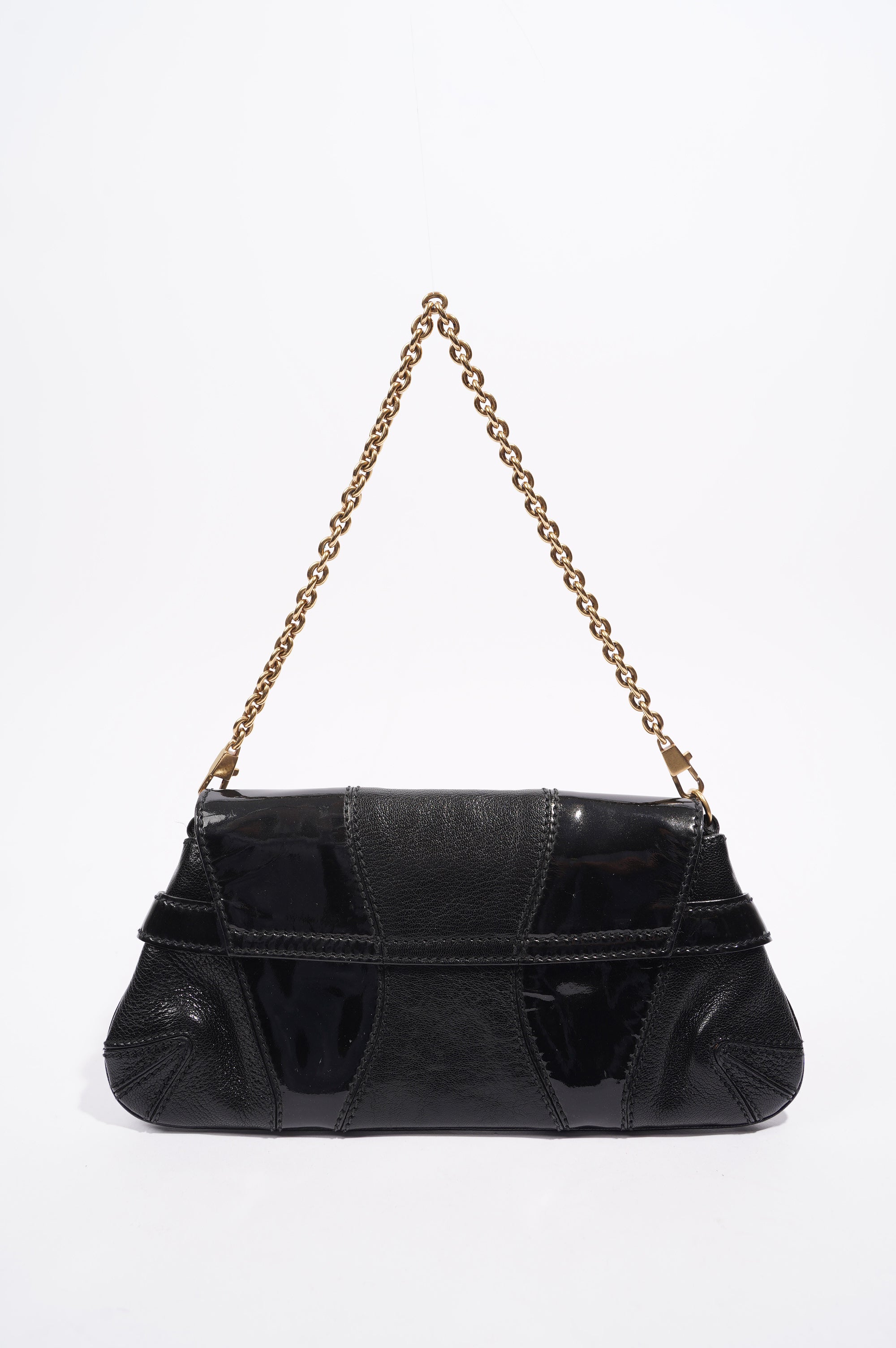 Gucci Womens Horsebit Vintage Tom Ford Bag Black