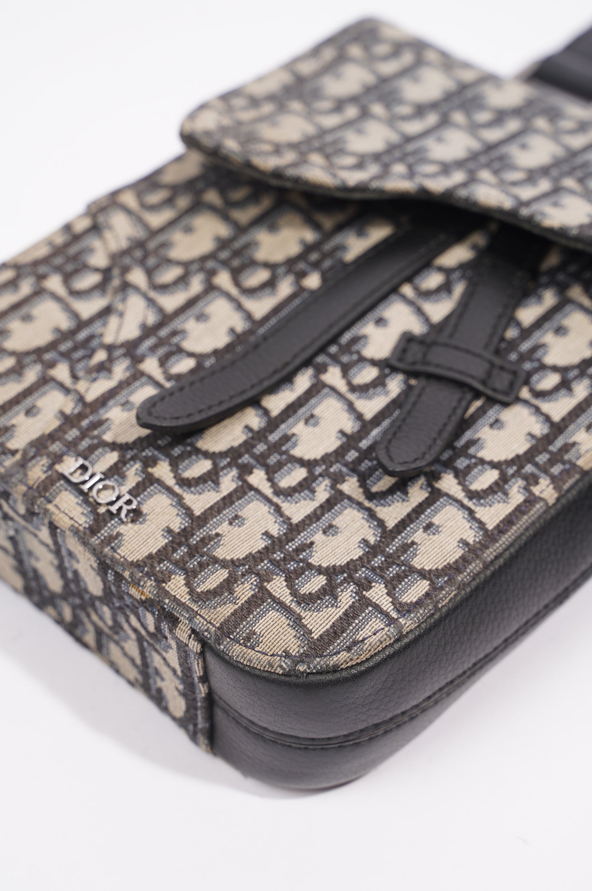 Christian Dior Mens Saddle Pouch Oblique
