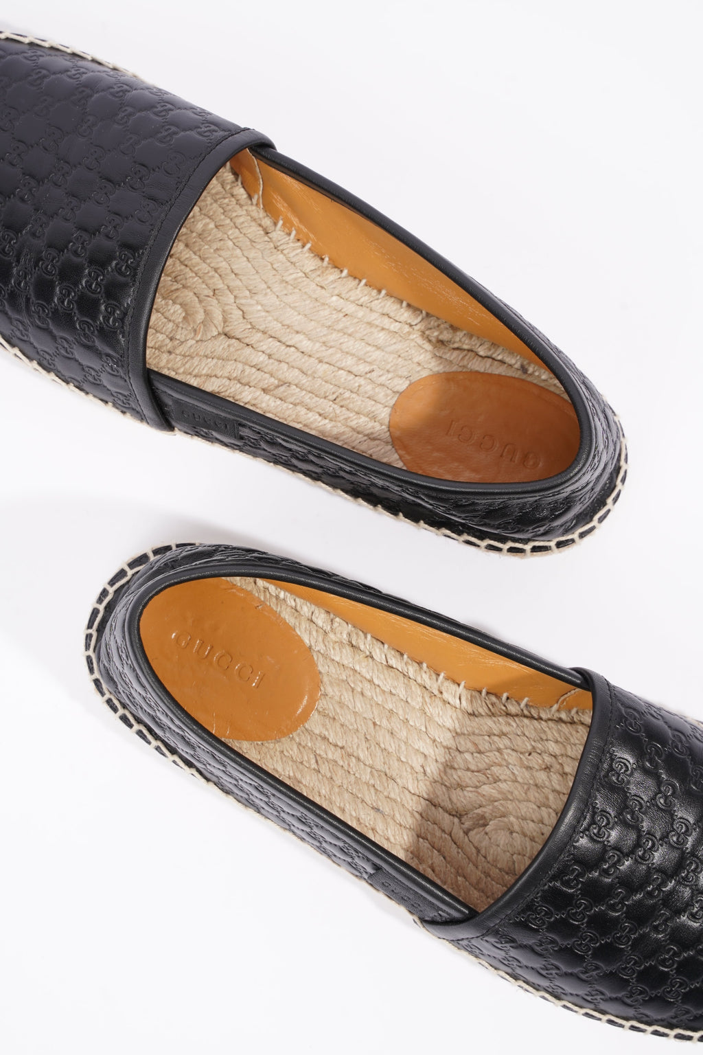 Gucci Womens Espadrilles Black EU 38 / UK 5