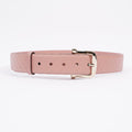 Gucci Belt With Square Buckle Nude Leather 95cm 38"