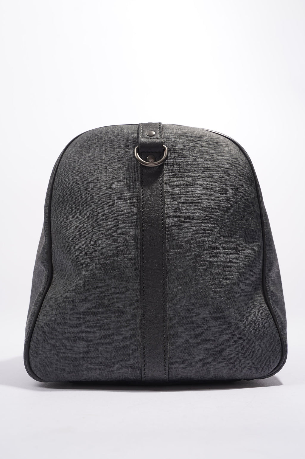 Gucci Mens GG Duffle Bag Grey Canvas