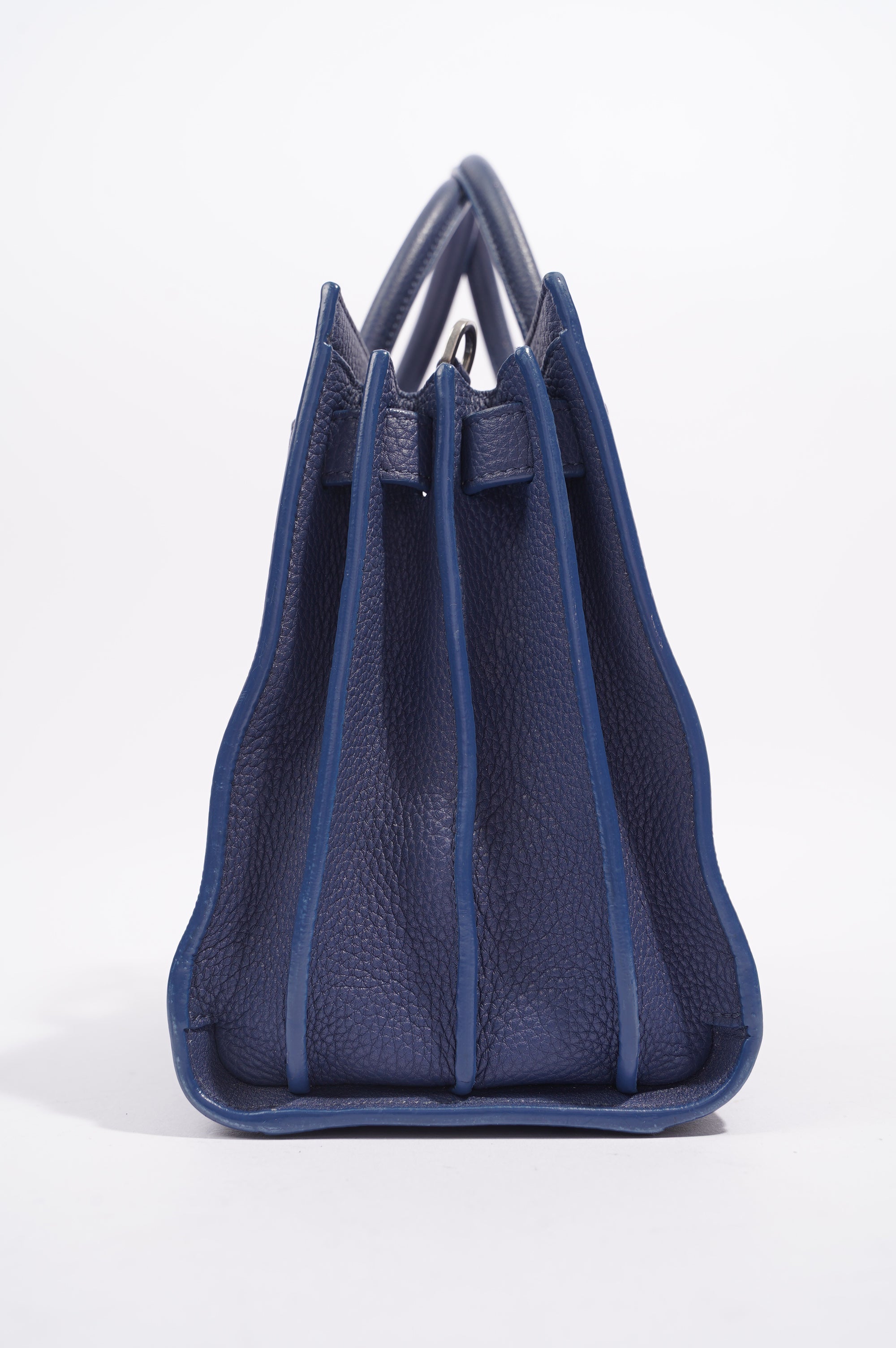 Saint Laurent Womens Sac De Jour Blue Baby