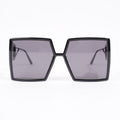 Christian Dior Womens 30 Montaigne Sunglasses Black Acetate