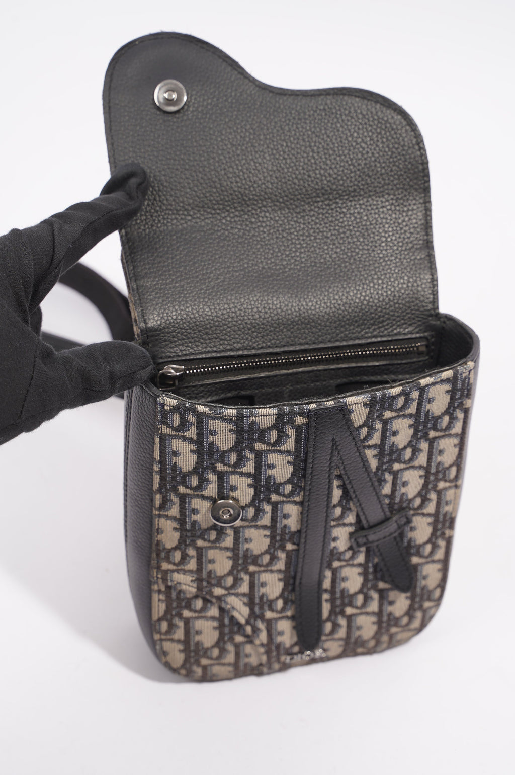 Christian Dior Mens Saddle Pouch Oblique