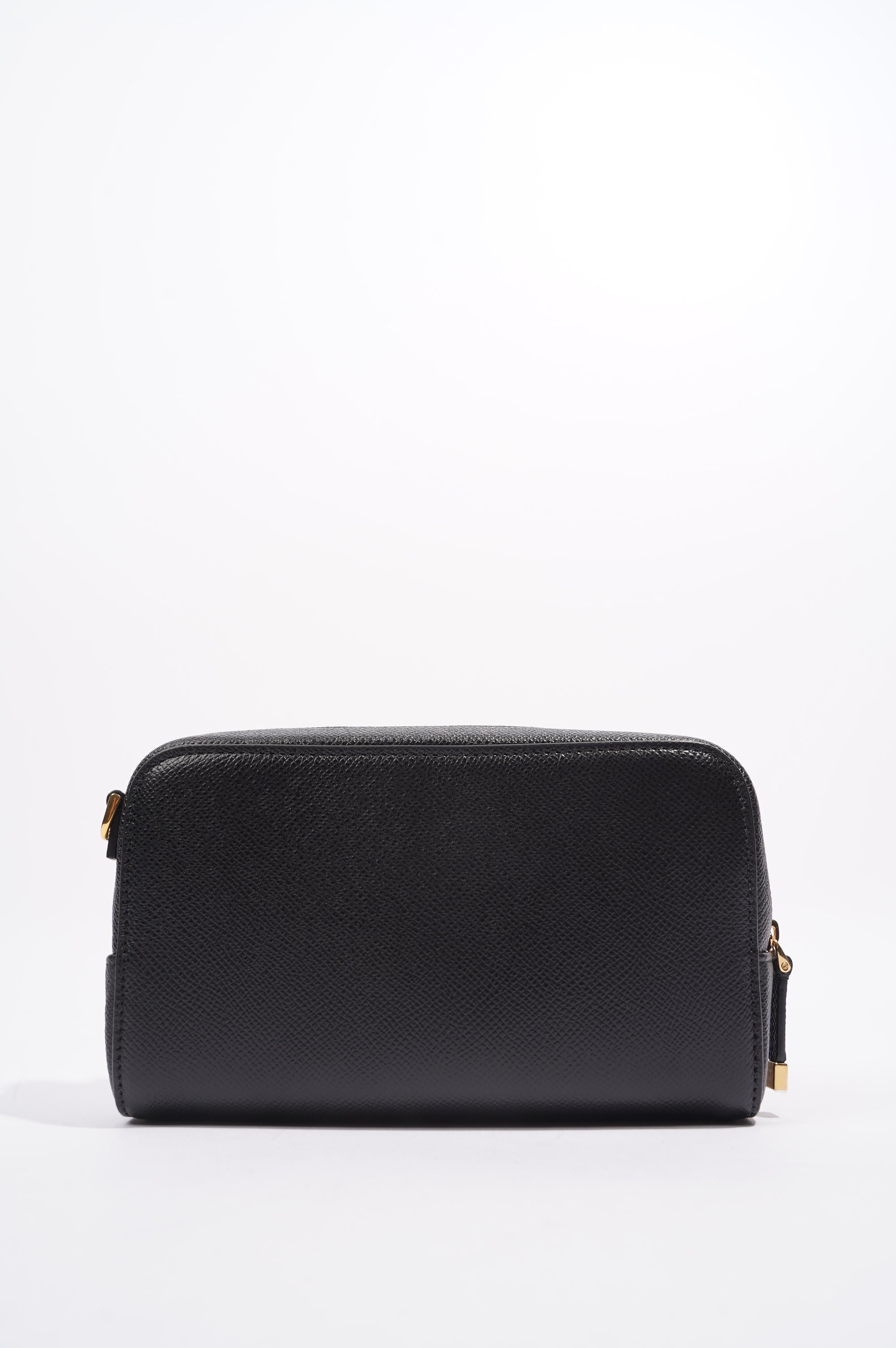 Christian Dior Womens Caro Double Pouch Black