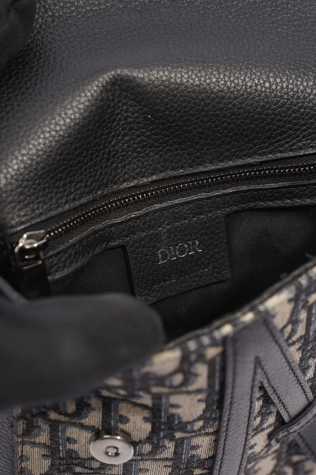 Christian Dior Mens Saddle Pouch Oblique