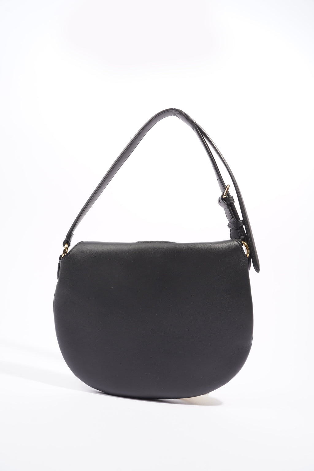 Fendi Womens Croissant Bag Black