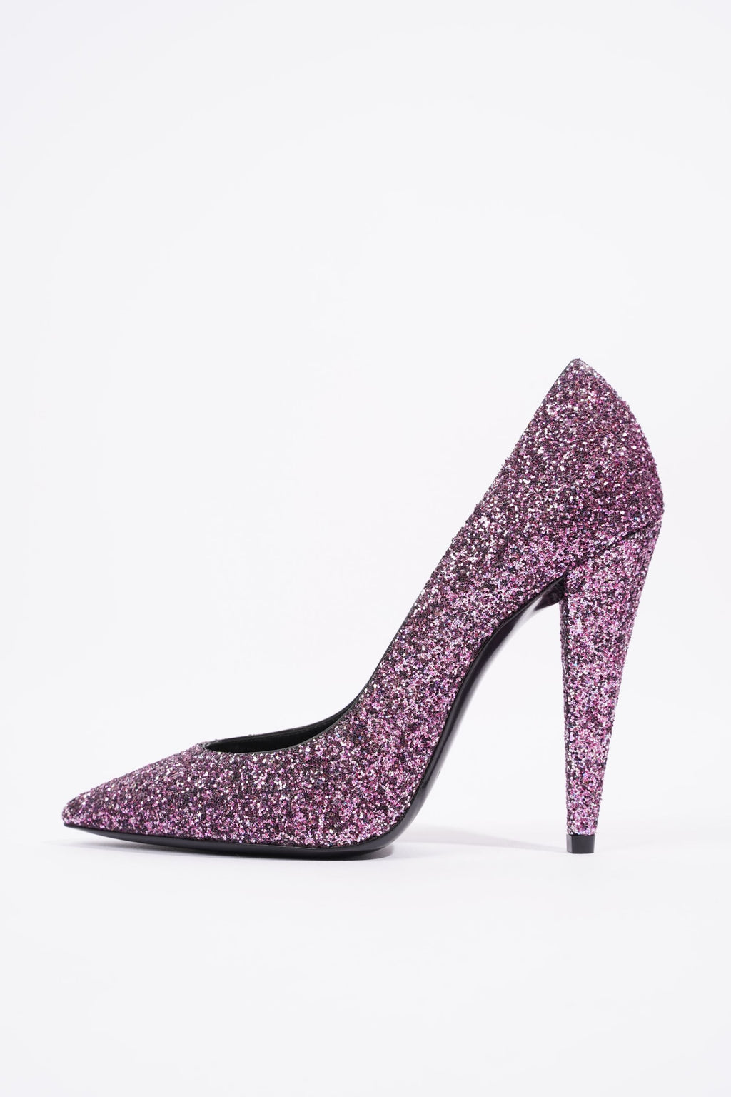 Saint Laurent Anja Pink Glitter EU 36 / UK 3
