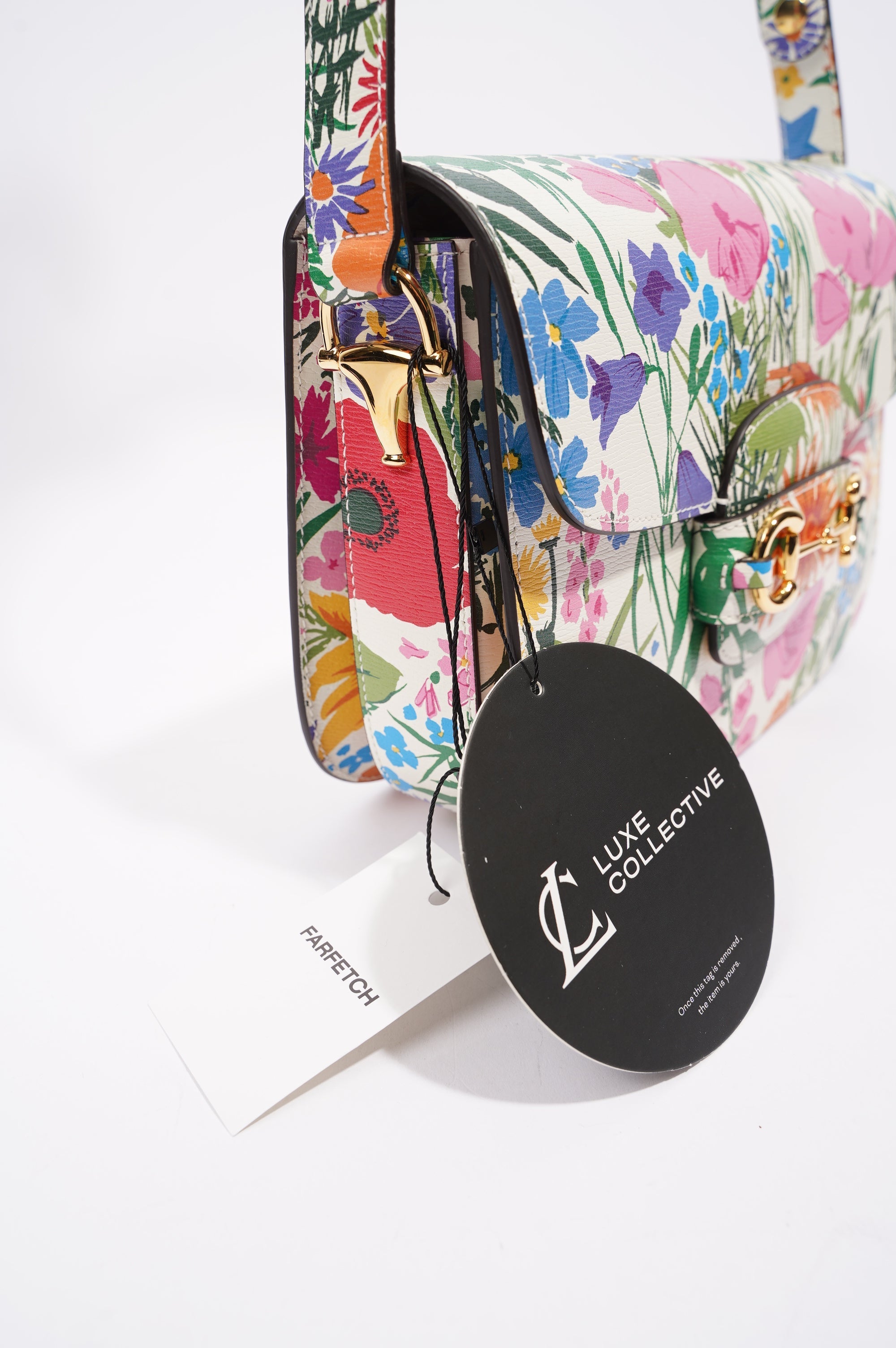 Gucci x Ken Scott Womens Horsebit Floral Multicolour