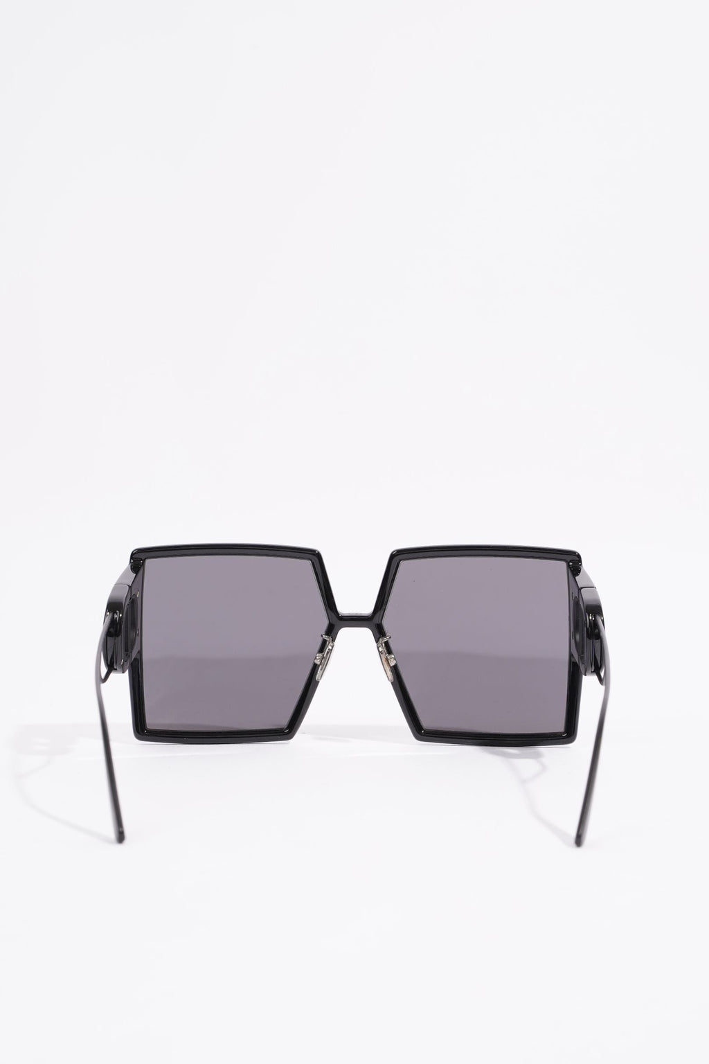 Christian Dior Womens 30 Montaigne Sunglasses Black Acetate
