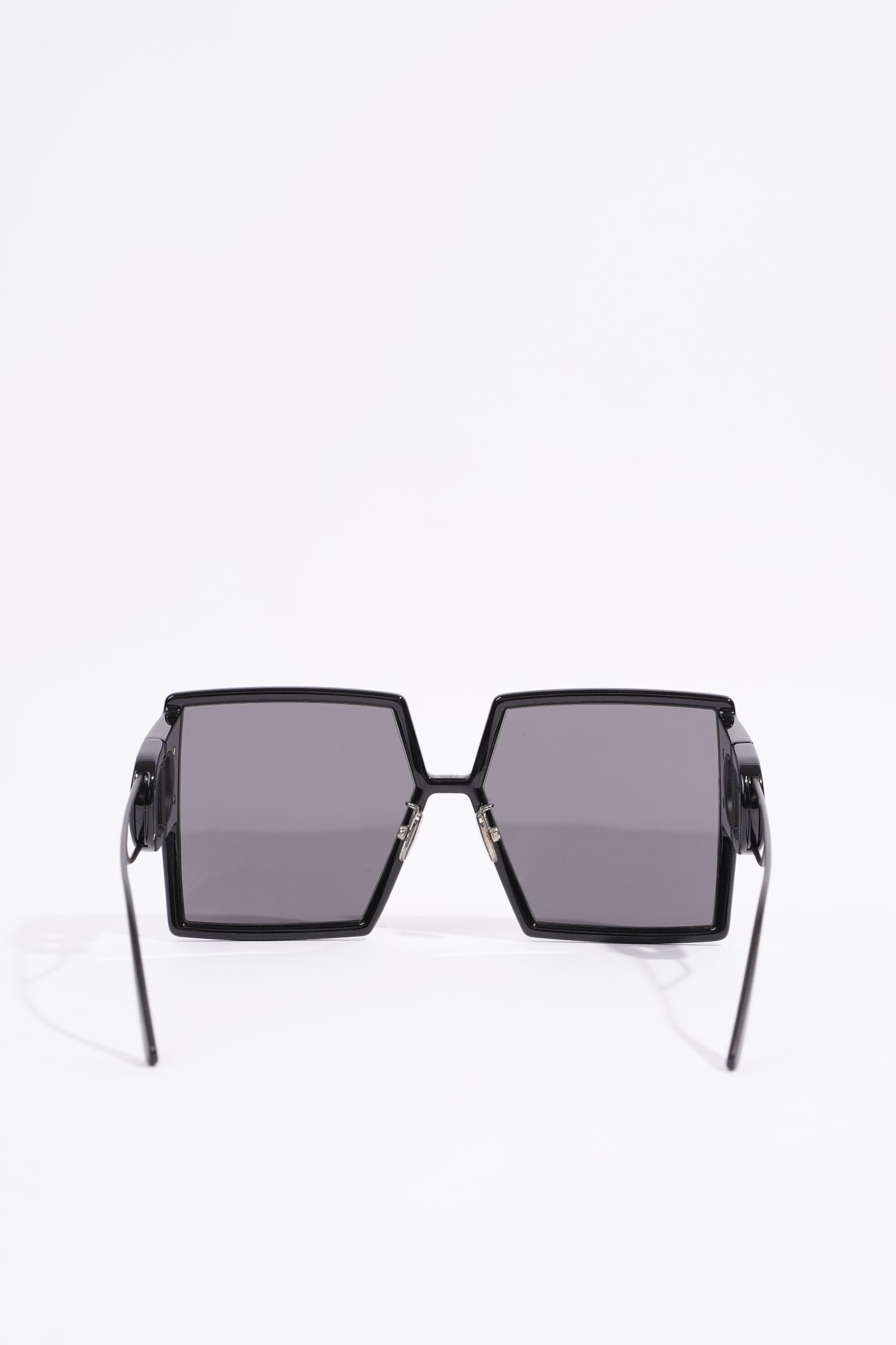 Christian Dior Womens 30 Montaigne Sunglasses Black Acetate