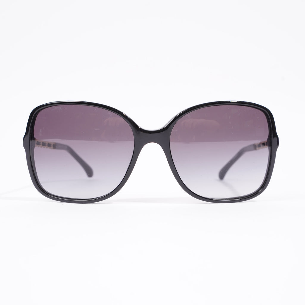 Chanel Womens 5210-Q Sunglasses Black 135