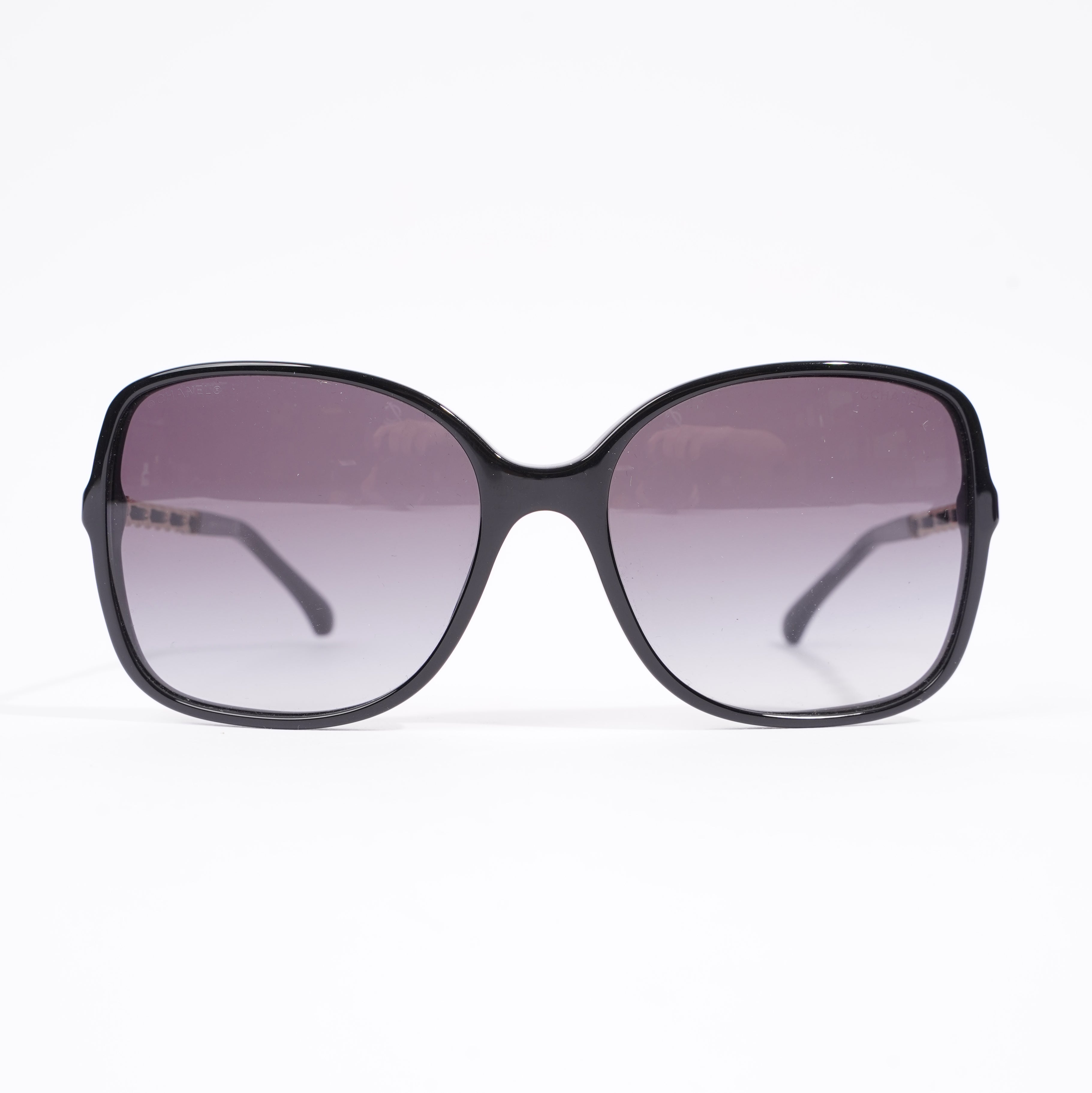 Chanel Womens 5210-Q Sunglasses Black 135