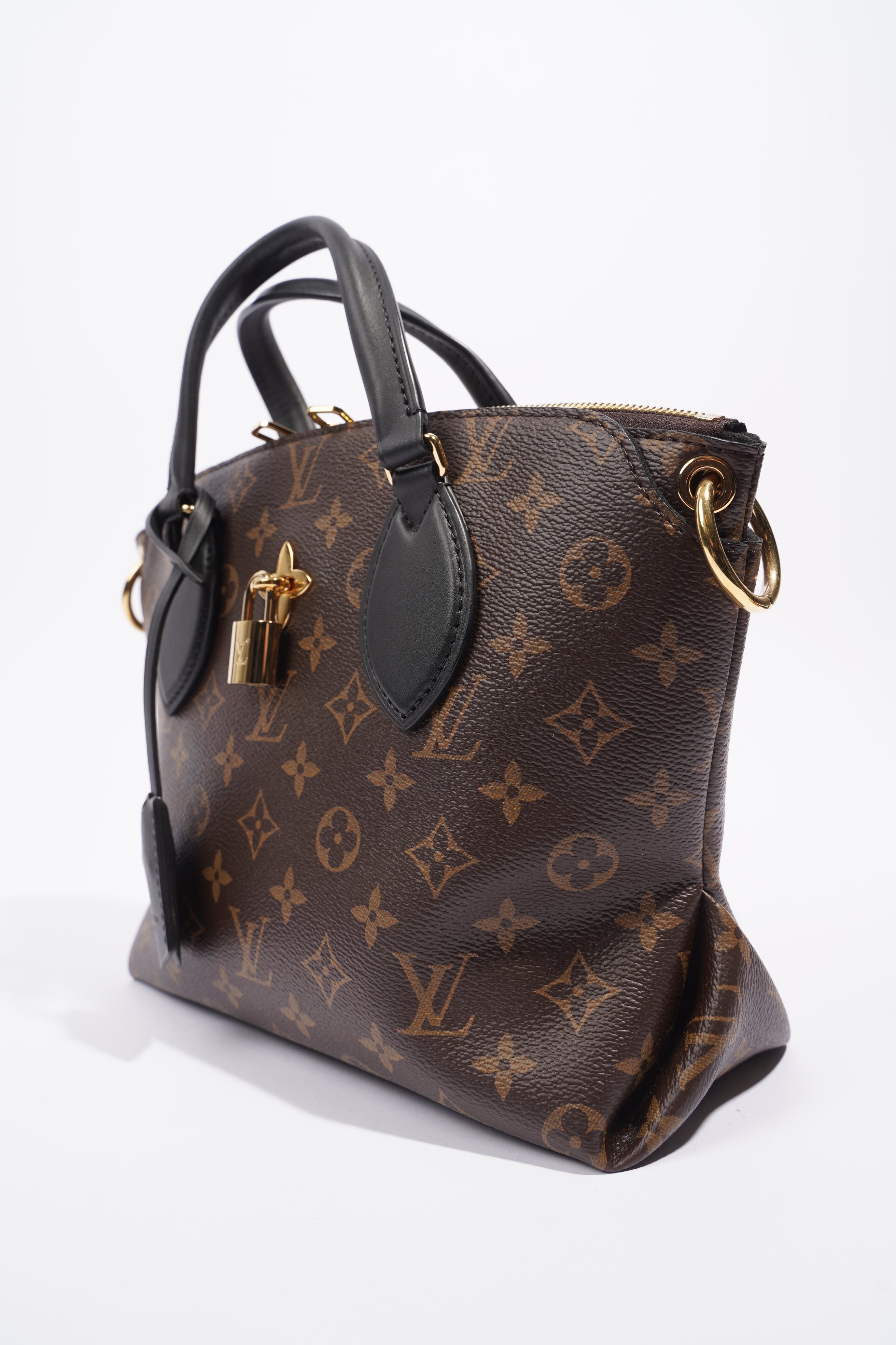 Louis Vuitton Womens Flower Zipped Tote Monogram PM