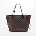 Louis Vuitton Womens Neverfull Damier Ebene MM