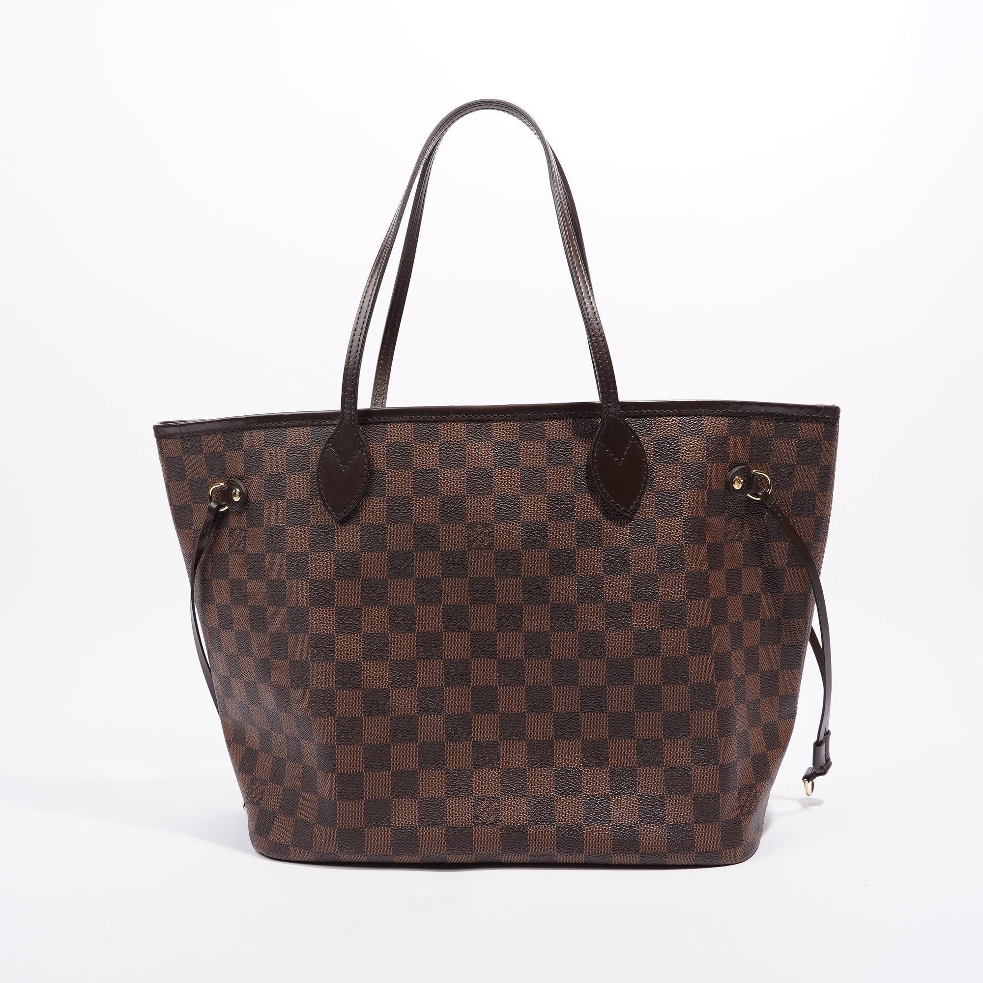 Louis Vuitton Womens Neverfull Damier Ebene MM