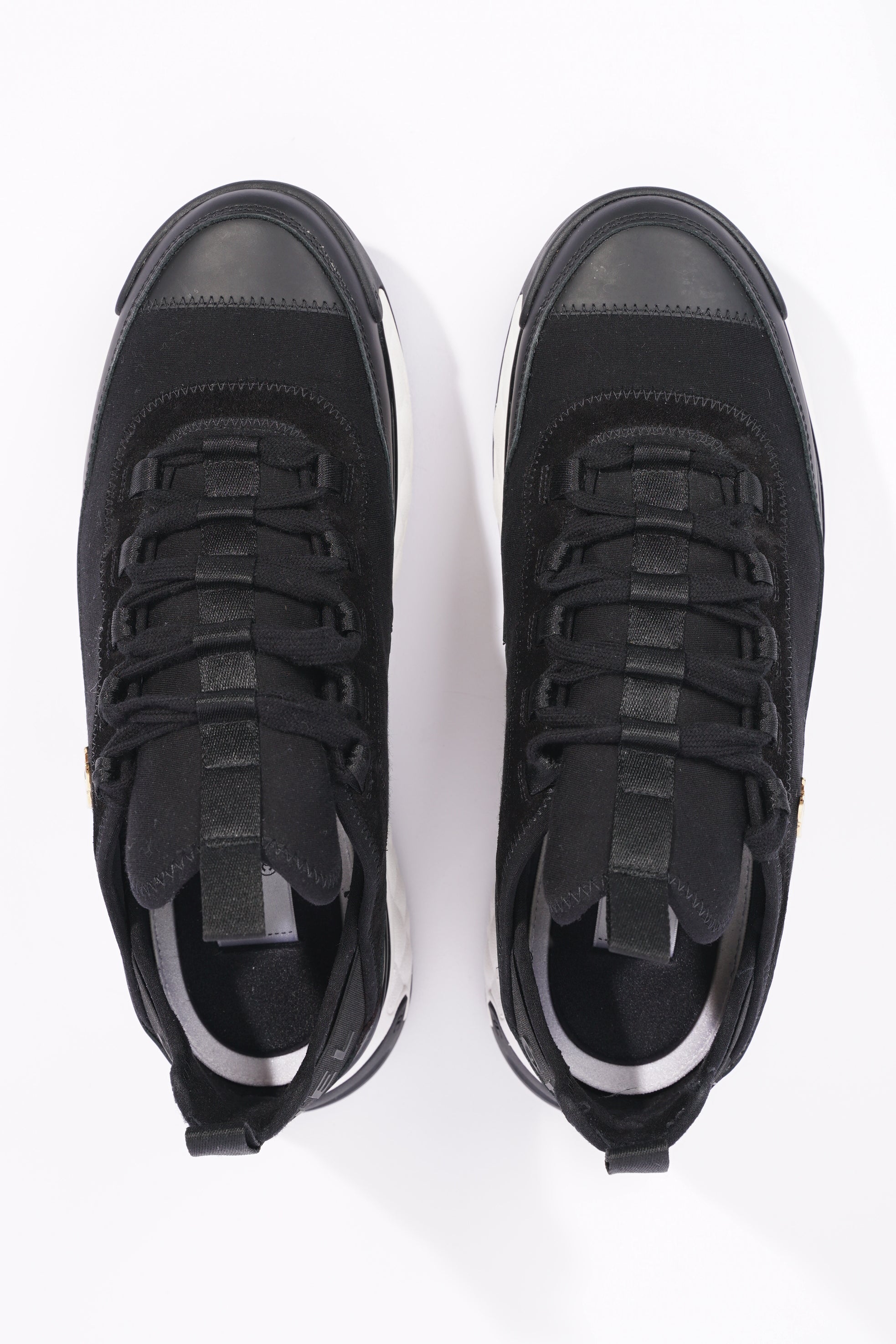 Chanel Womens CC Logo Black / White EU 41 / UK 8