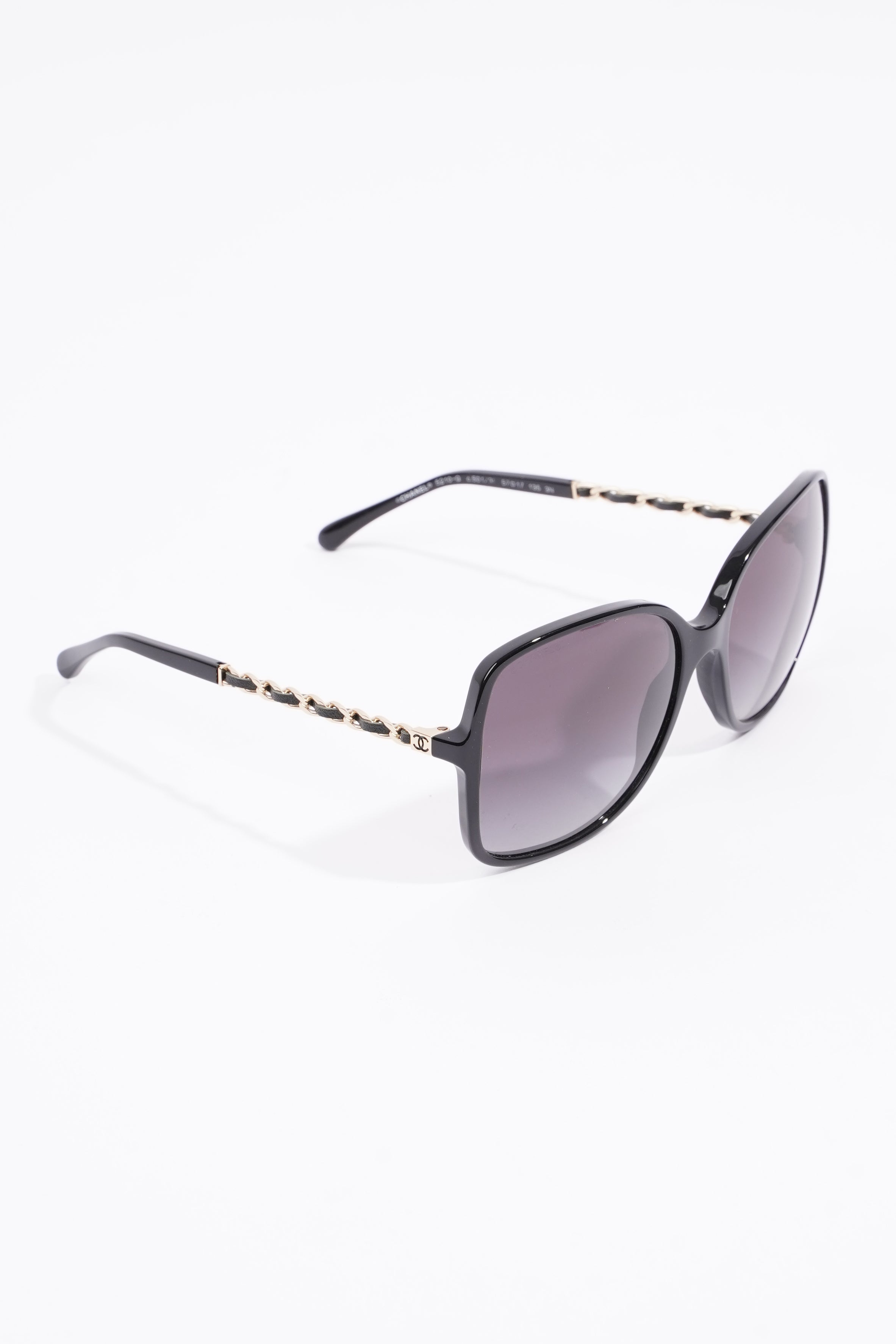 Chanel Womens 5210-Q Sunglasses Black 135