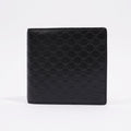 Gucci Mens Guccissima Bi-Fold Wallet Wallet Black / Navy Leather