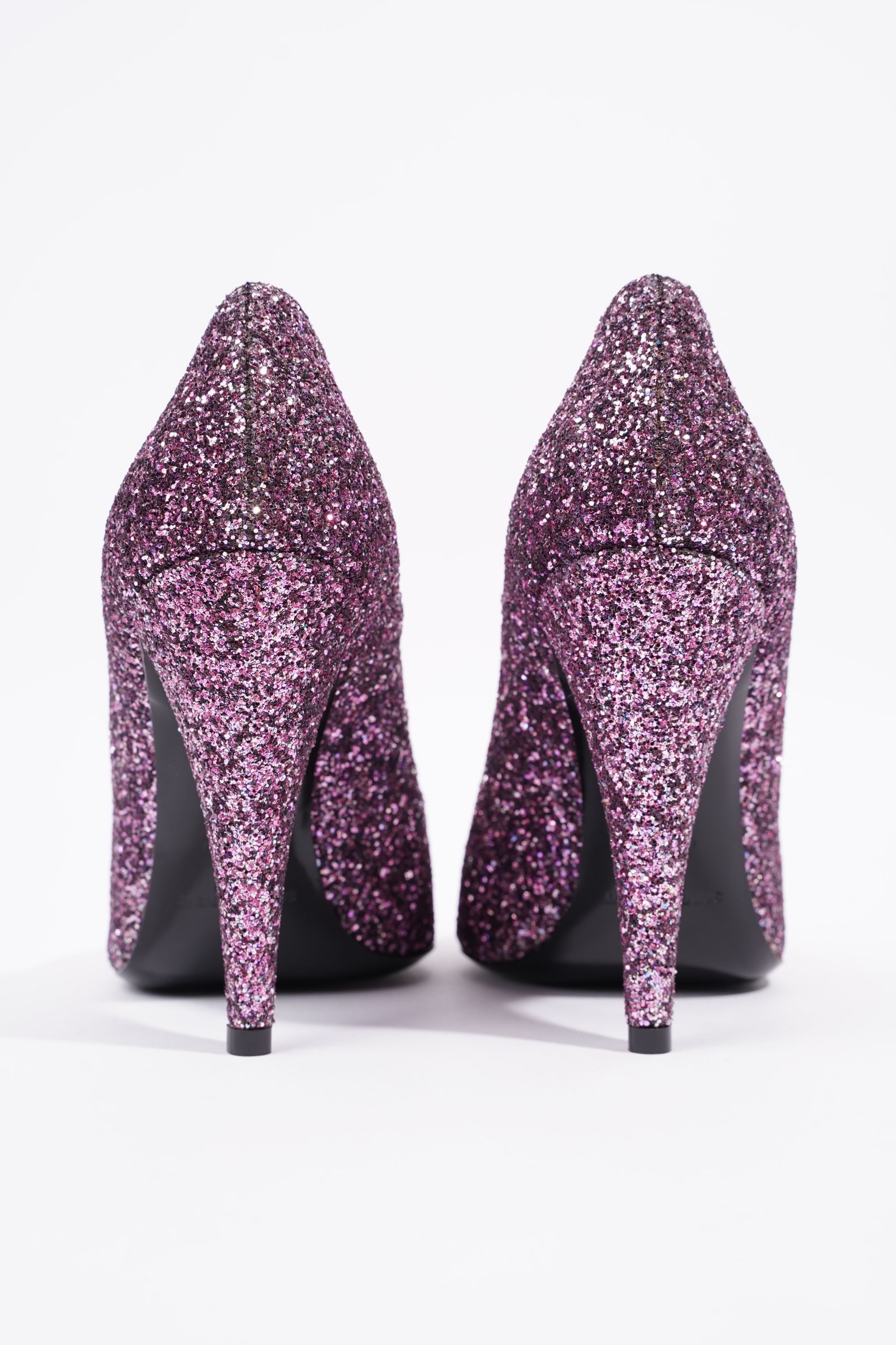 Saint Laurent Anja Pink Glitter EU 36 / UK 3