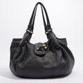 Gucci Womens Marrakech Hobo Black Large