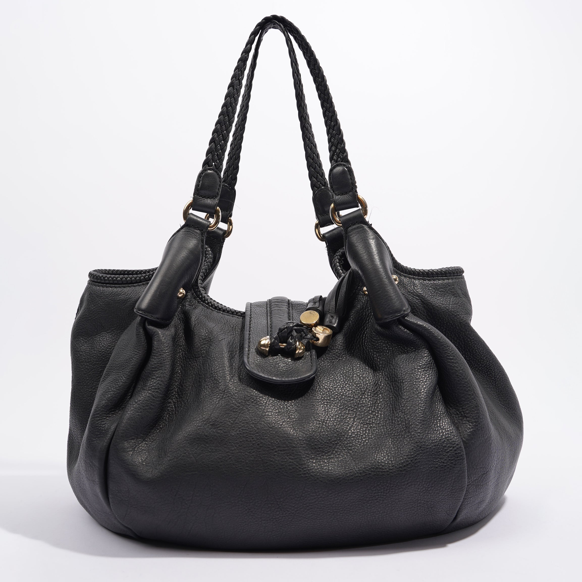 Gucci Womens Marrakech Hobo Black Large