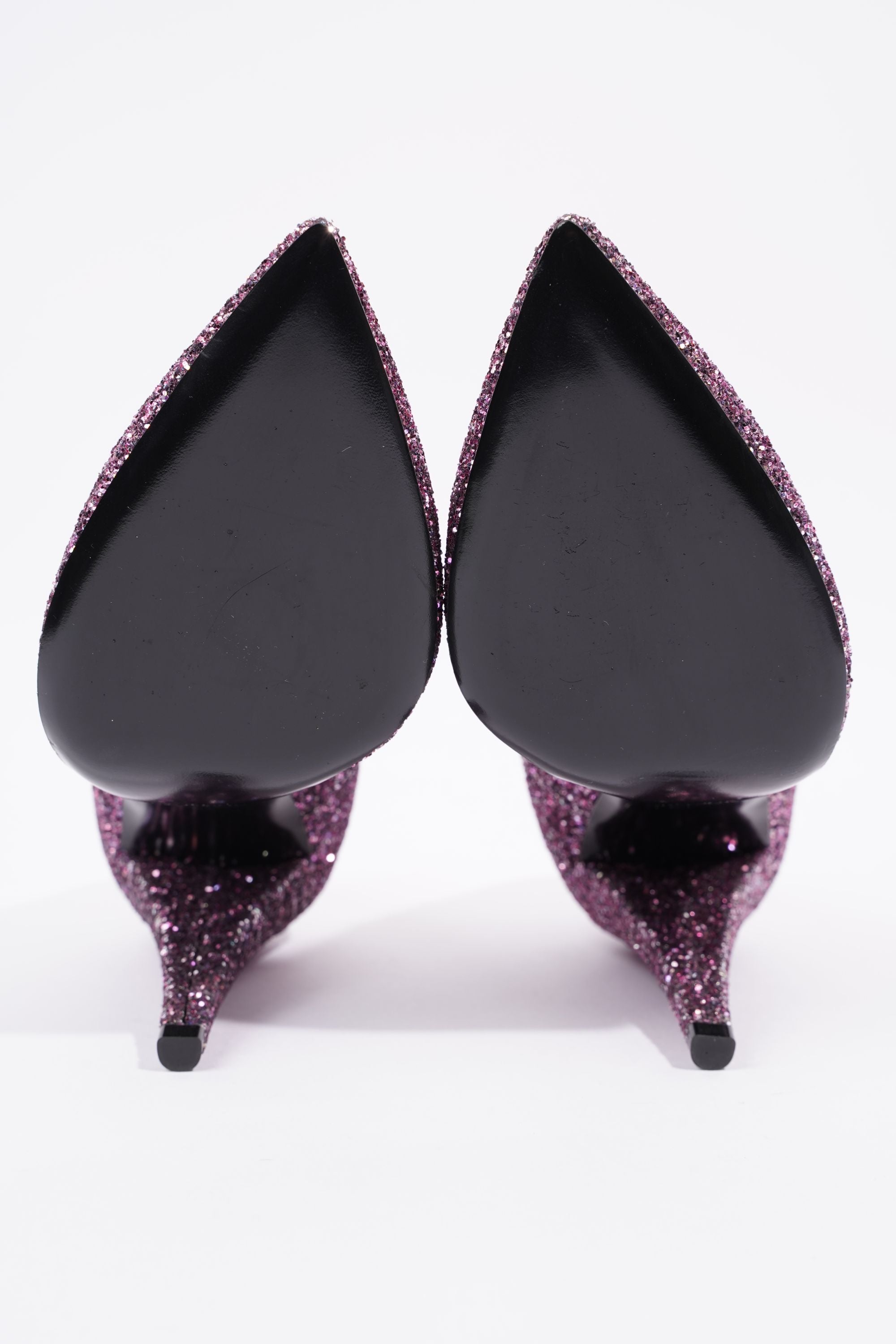Saint Laurent Anja Pink Glitter EU 36 / UK 3