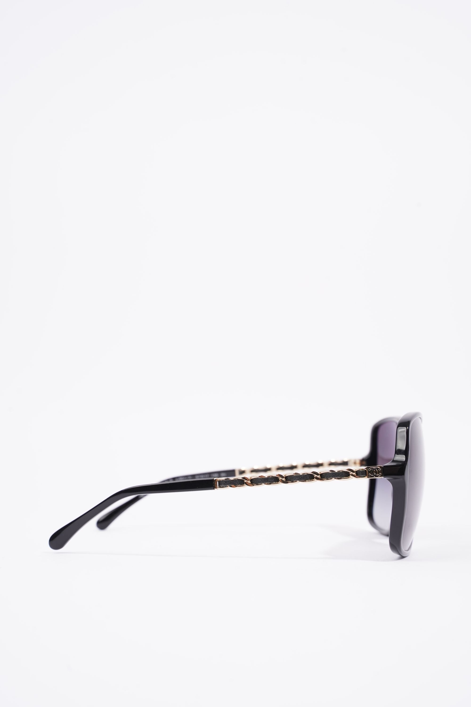 Chanel Womens 5210-Q Sunglasses Black 135