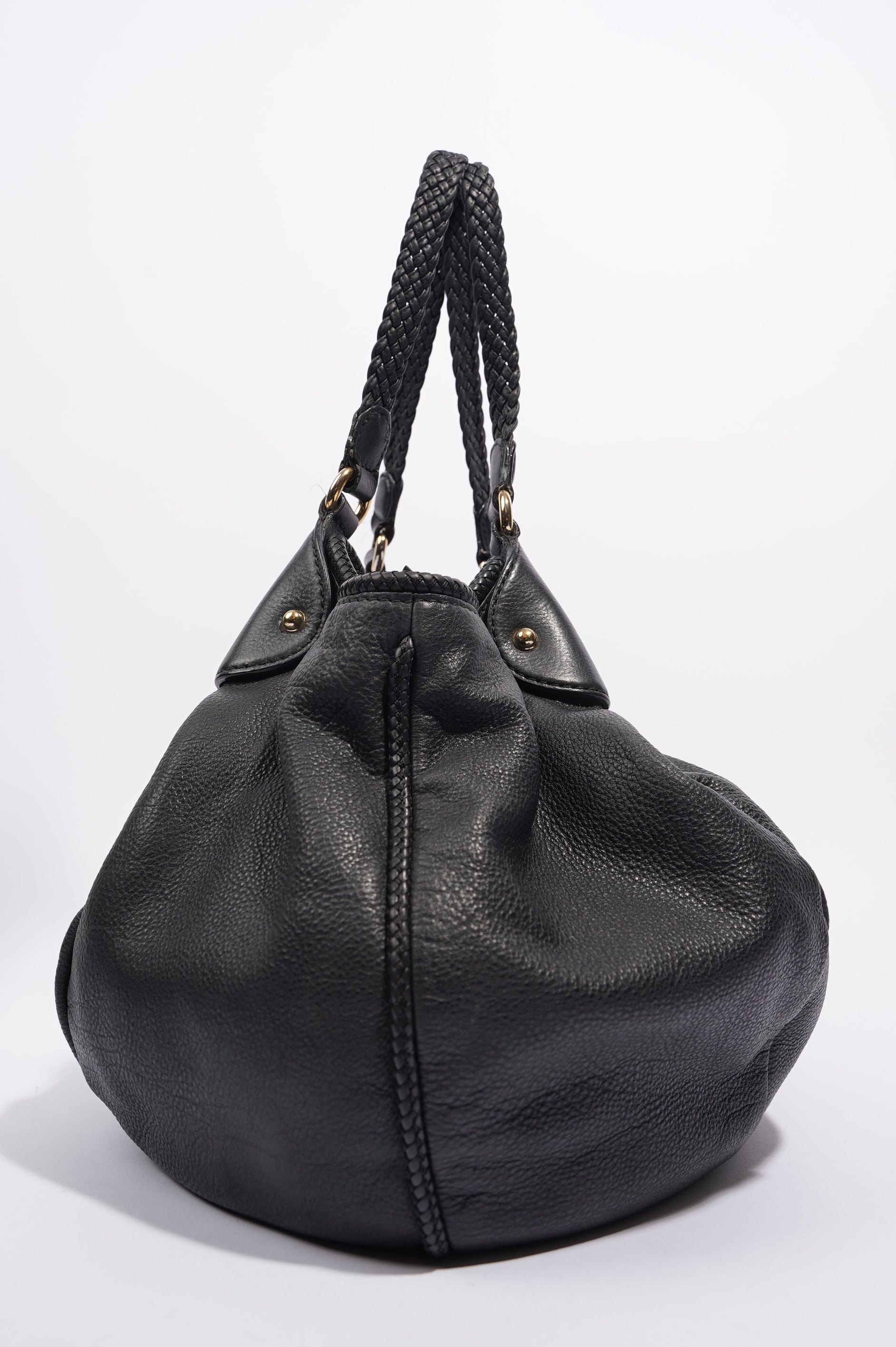 Gucci Womens Marrakech Hobo Black Large