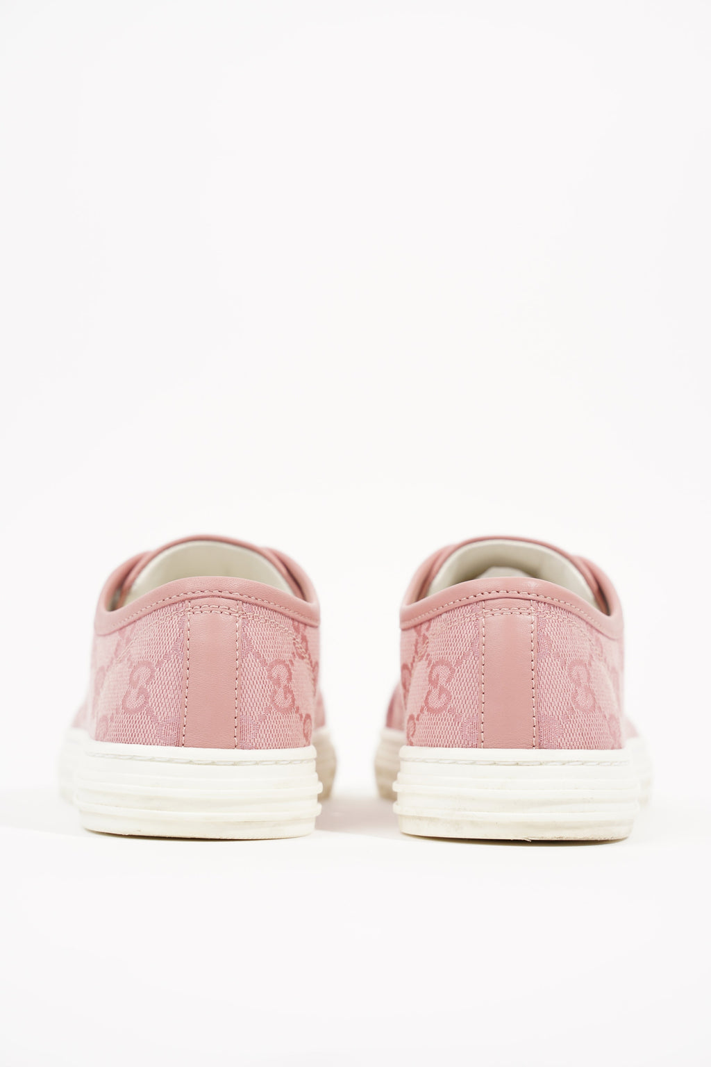 Gucci Womens GG Low Top Sneaker Pink EU 34.5 / UK 1.5