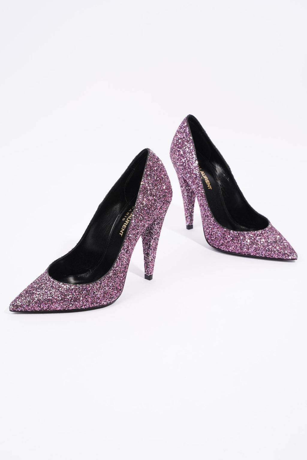 Saint Laurent Anja Pink Glitter EU 36 / UK 3