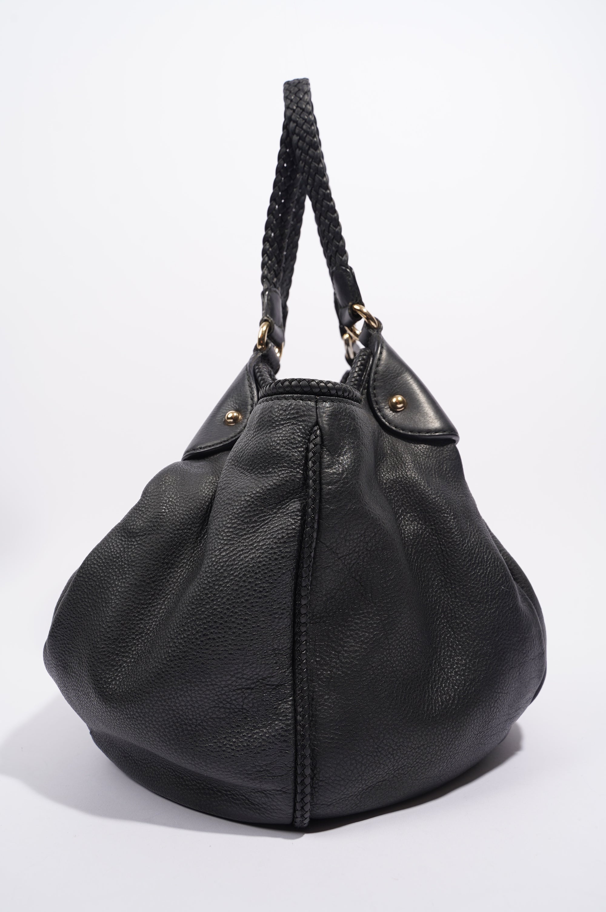 Gucci Womens Marrakech Hobo Black Large