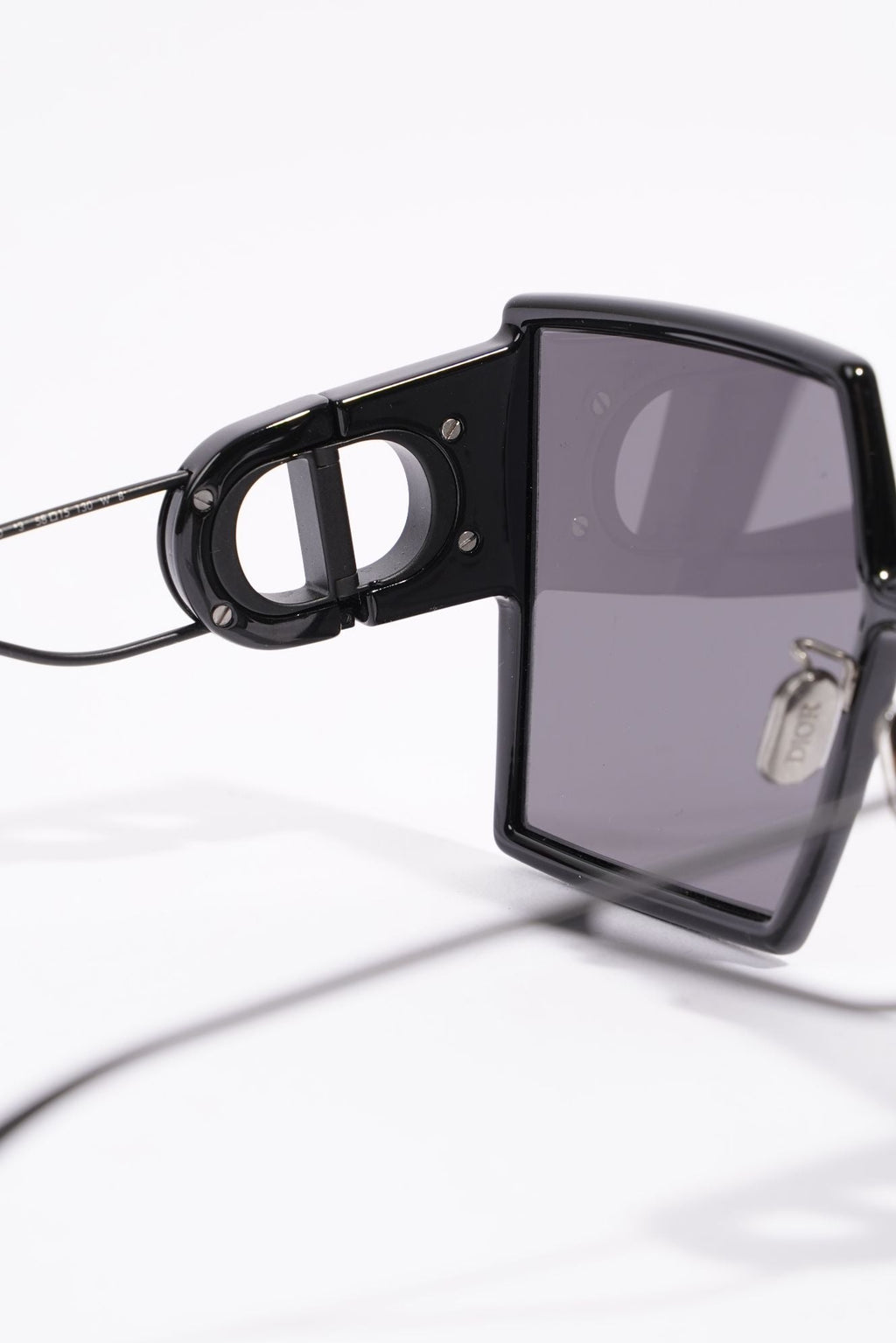 Christian Dior Womens 30 Montaigne Sunglasses Black Acetate