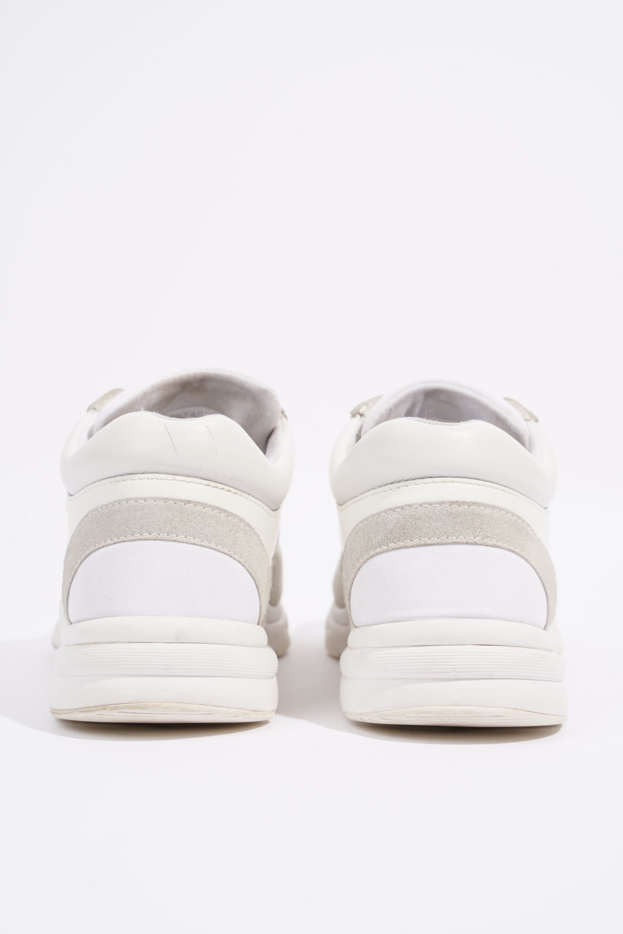 Chanel Womens Logo Runners White EU 35.5 / UK 2.5
