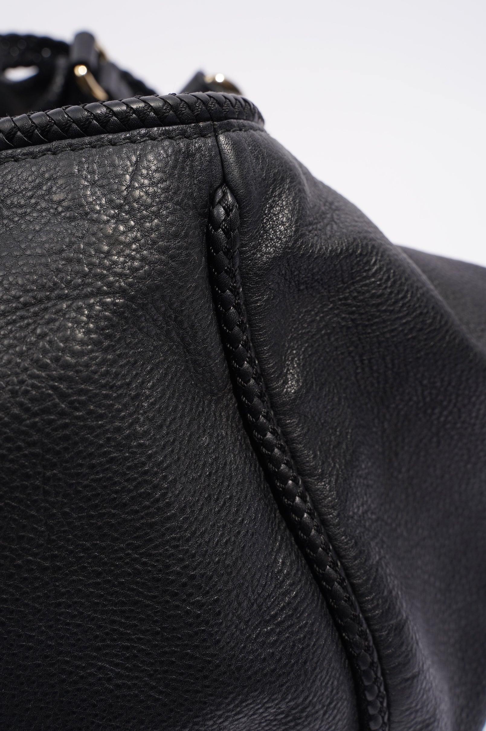 Gucci Womens Marrakech Hobo Black Large