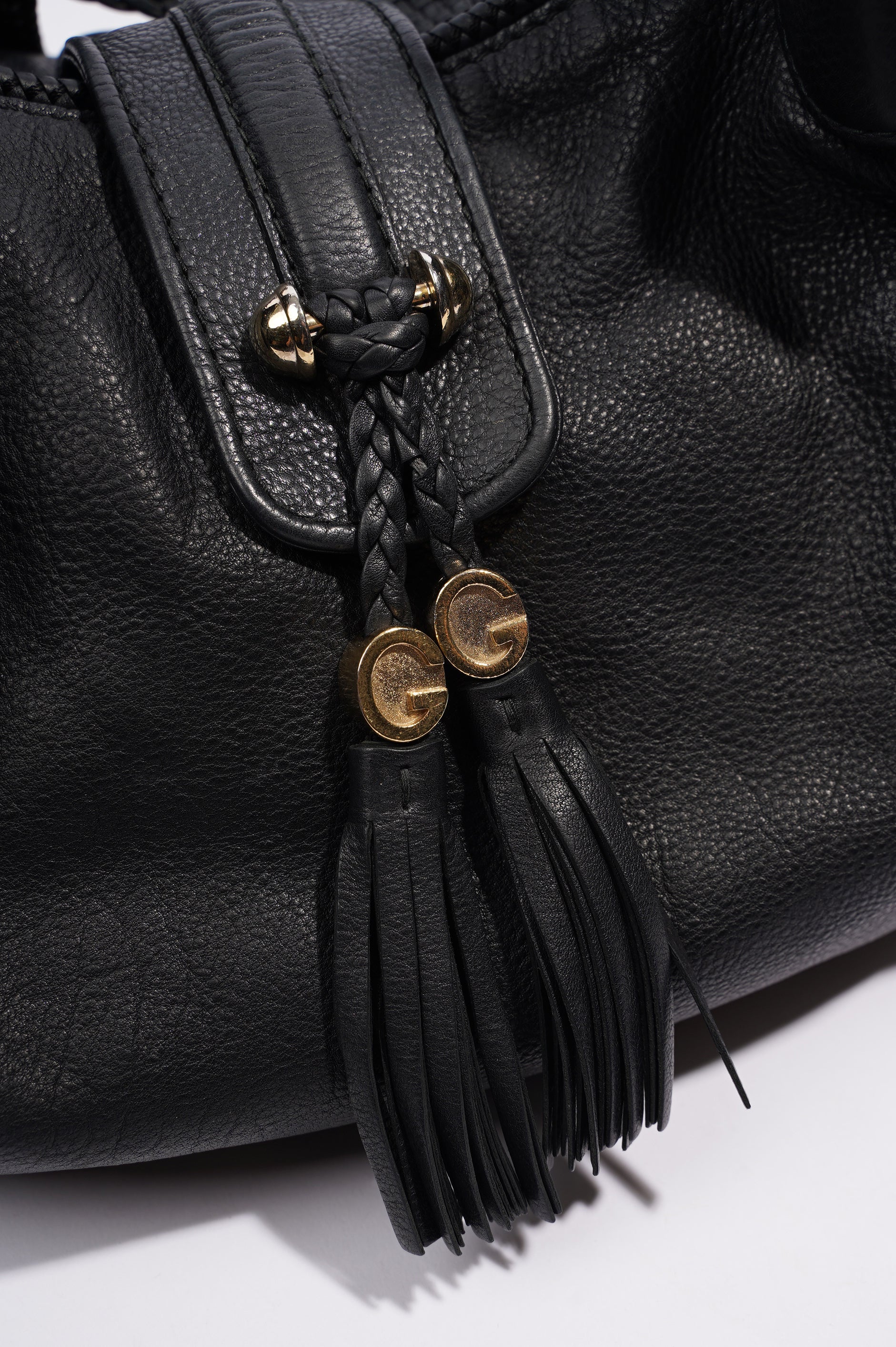 Gucci Womens Marrakech Hobo Black Large