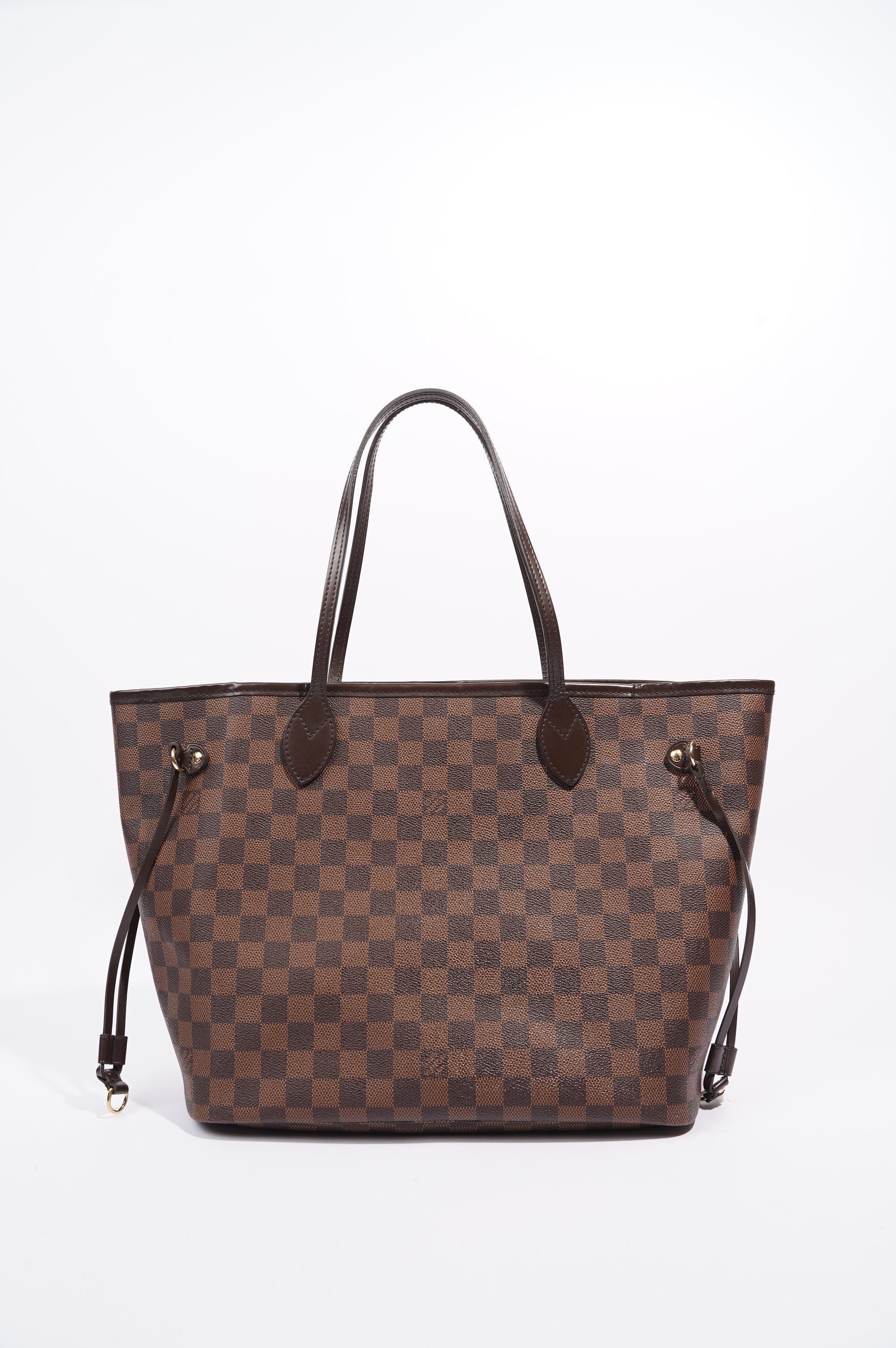 Louis Vuitton Womens Neverfull Damier Ebene MM