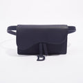 Christian Dior Womens Saddle Belt Pouch Navy