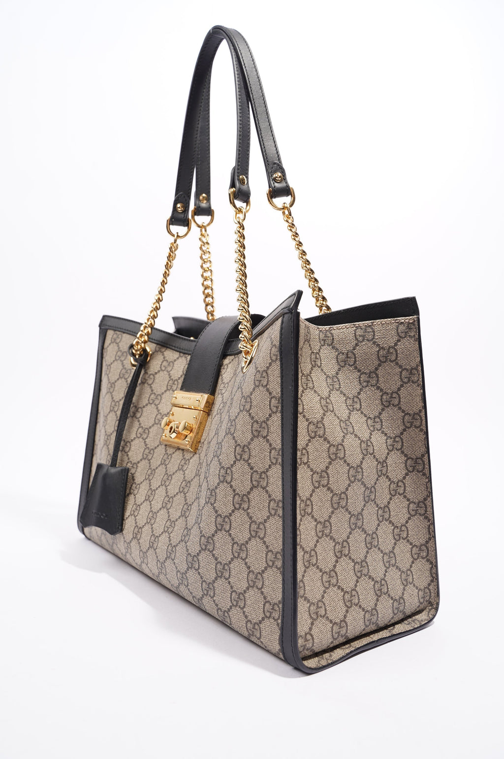 Gucci Womens Padlock Bag Supreme Medium