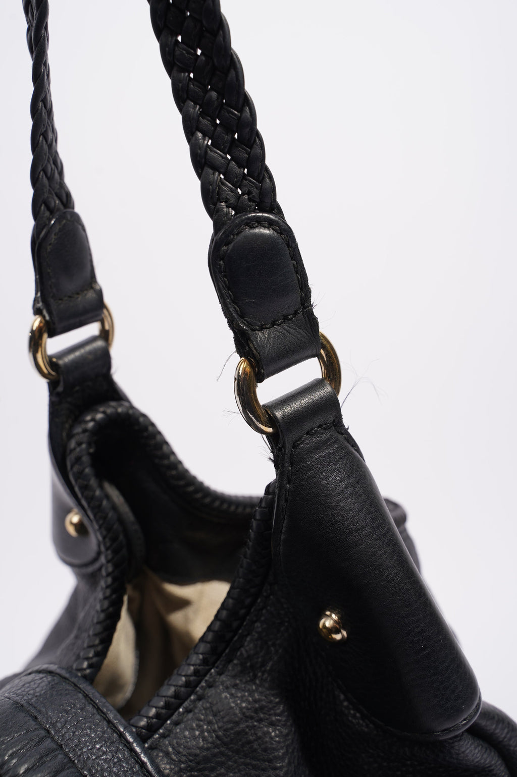 Gucci Womens Marrakech Hobo Black Large