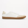 Saint Laurent Mens SL-10 Sneakers White Beige EU 39 / UK 5