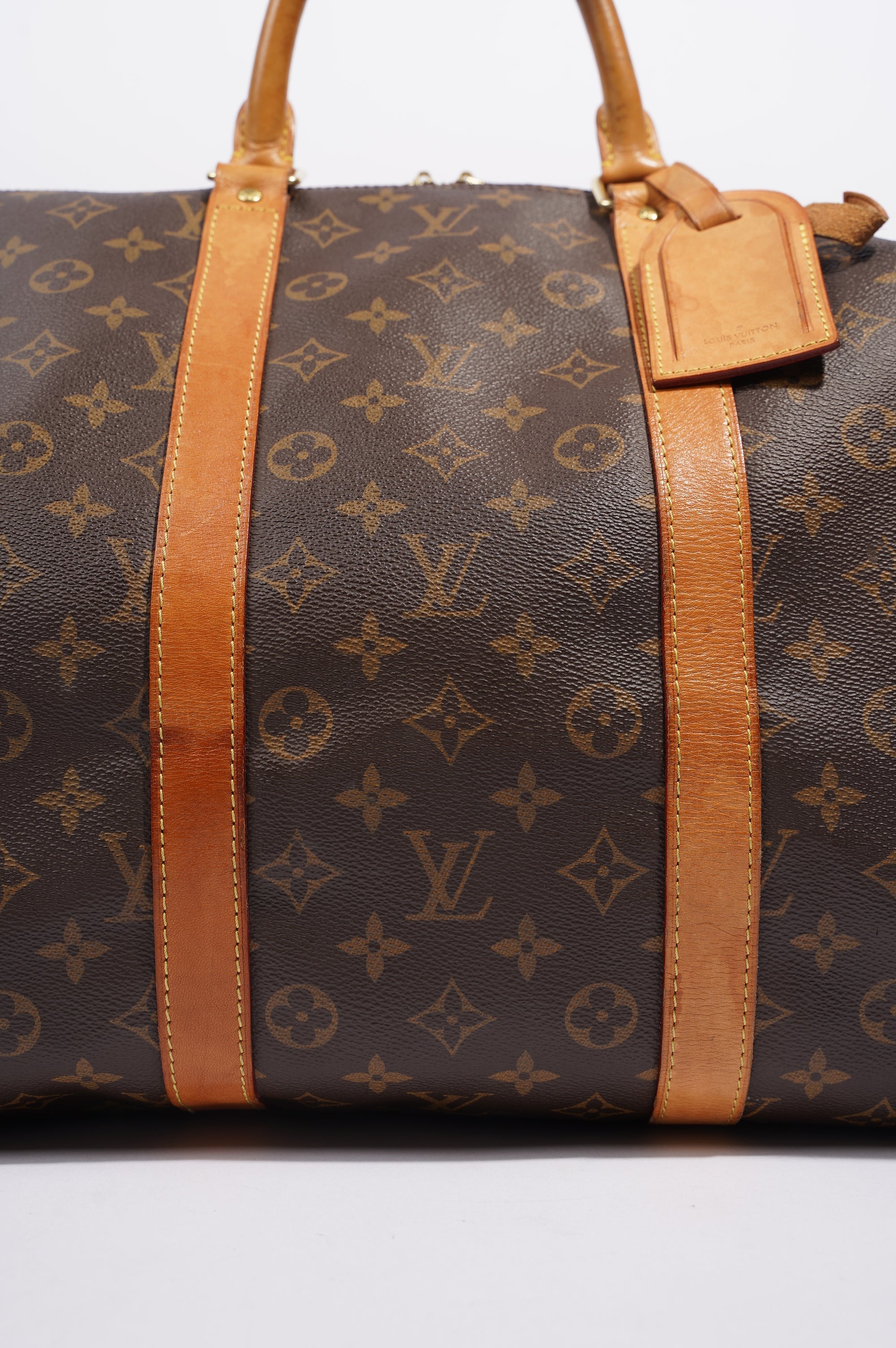 Louis Vuitton Womens Keepall Bandouliere Monogram 55