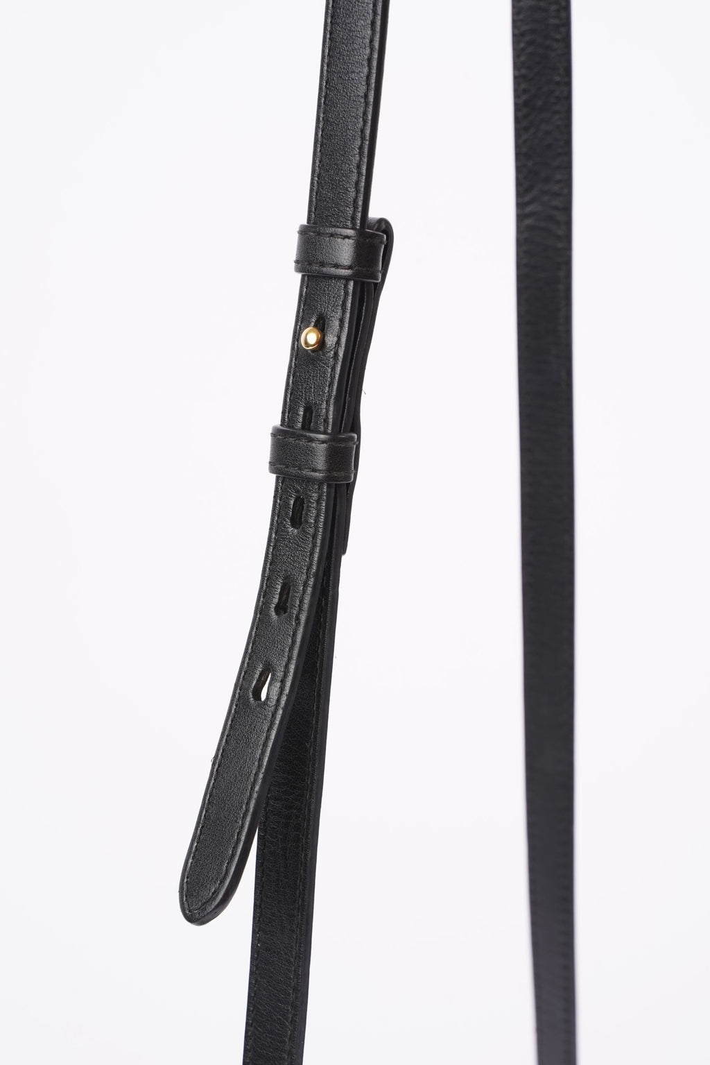 Gucci Womens Marmont GG Bag Black Leather Small